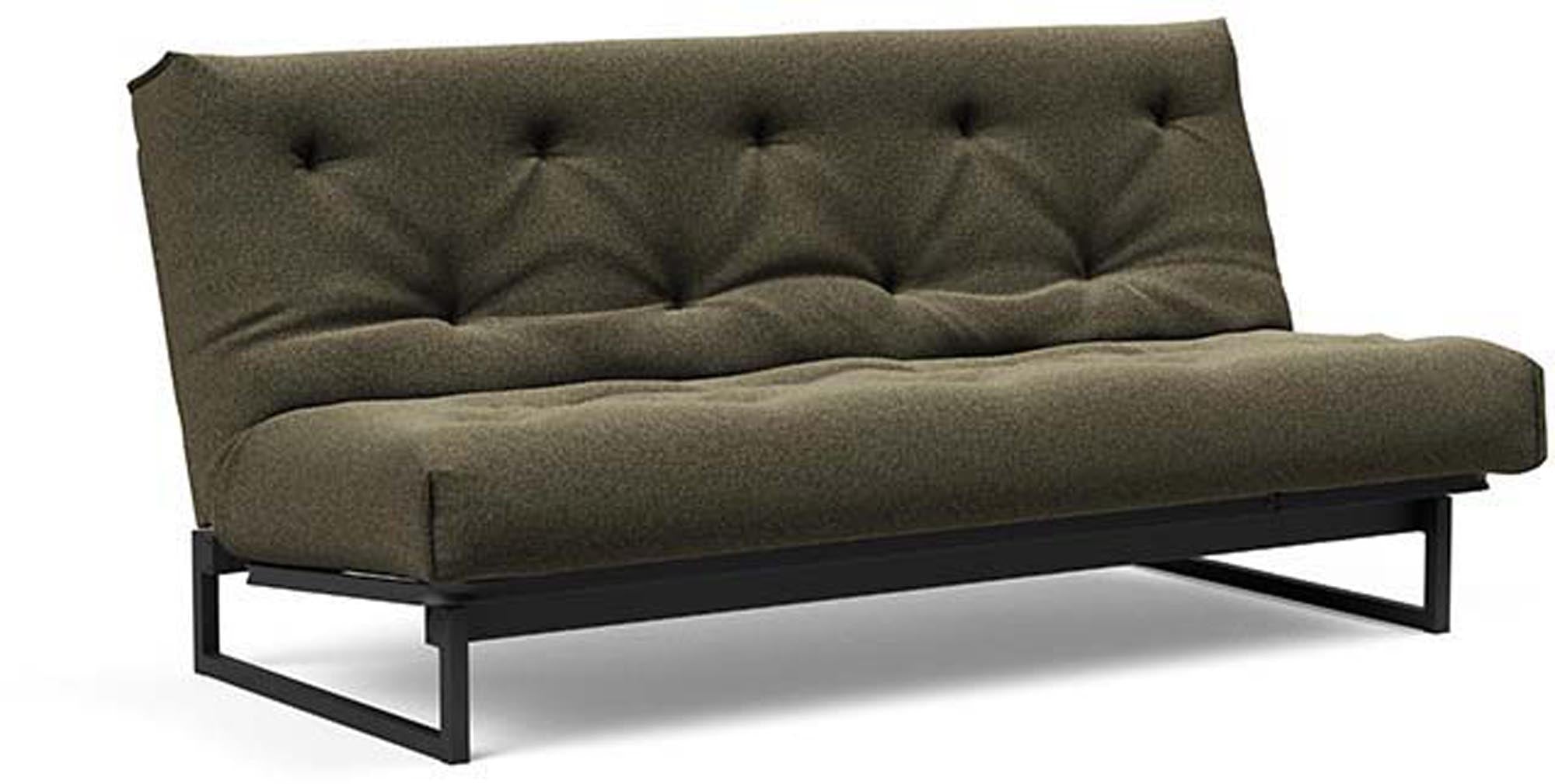 Erleben Sie das Fraction 140 Bettsofa Nordic von Innovation Living – modernes skandinavisches Design trifft auf hervorragende Funktionalität und Schlafqualität.