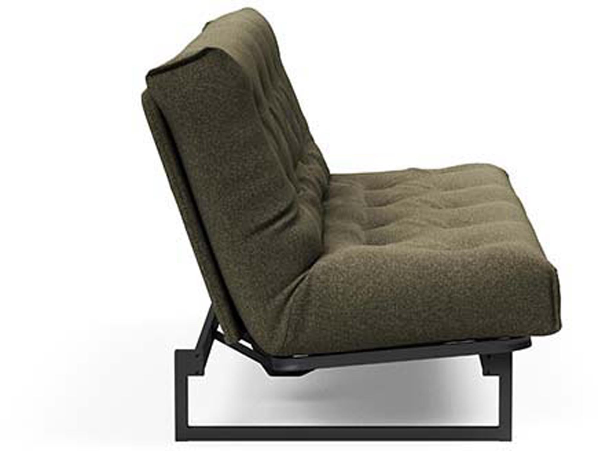 Entdecken Sie das Fraction 140 Bettsofa Nordic von Innovation Living – stilvolles skandinavisches Design vereint mit optimalem Komfort und Schlafkomfort.