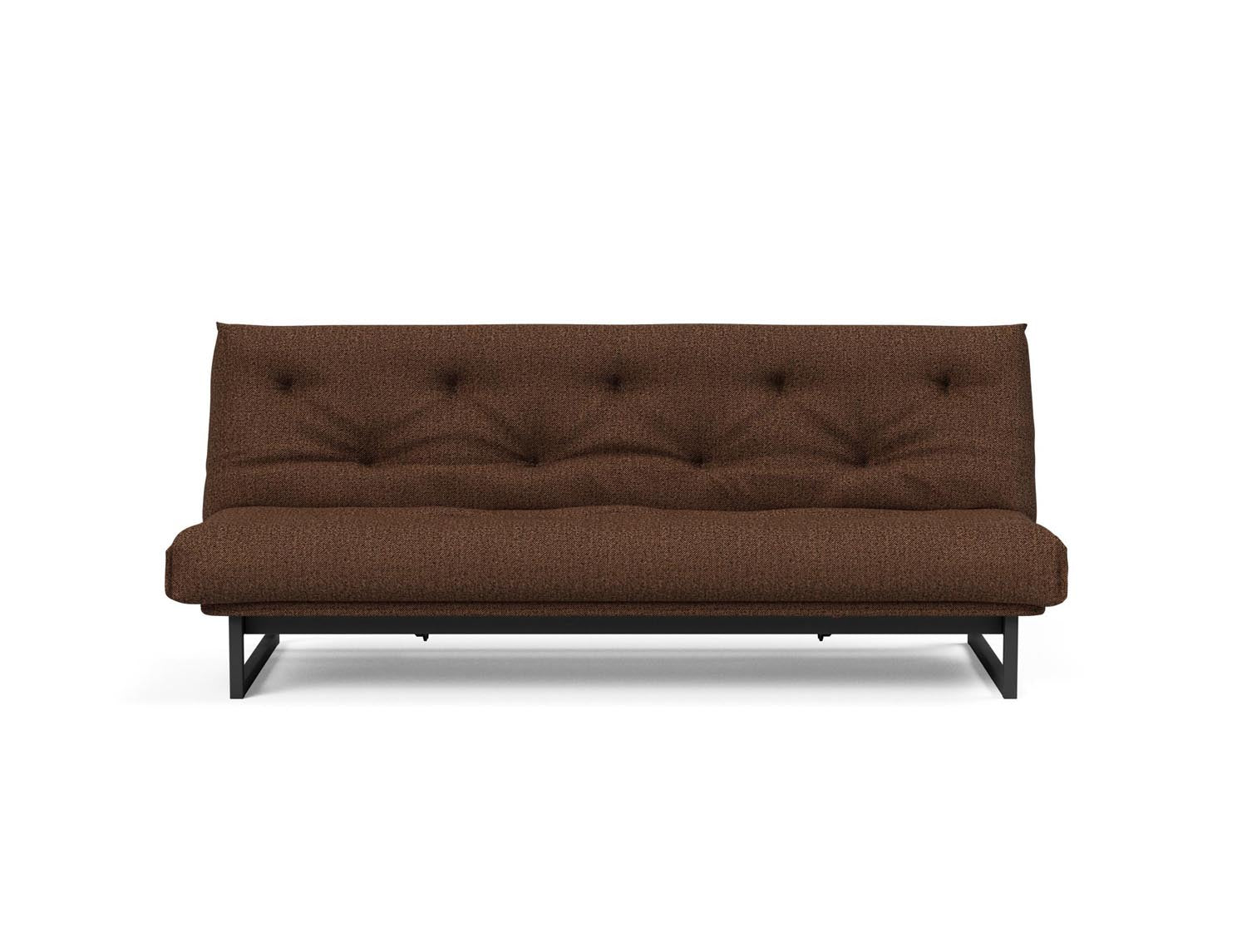 Modernes Fraction 120 Bettsofa Nordic mit weichem Soft Spring Bezug, perfekt für stilvolle Wohnräume und entspannende Nächte.