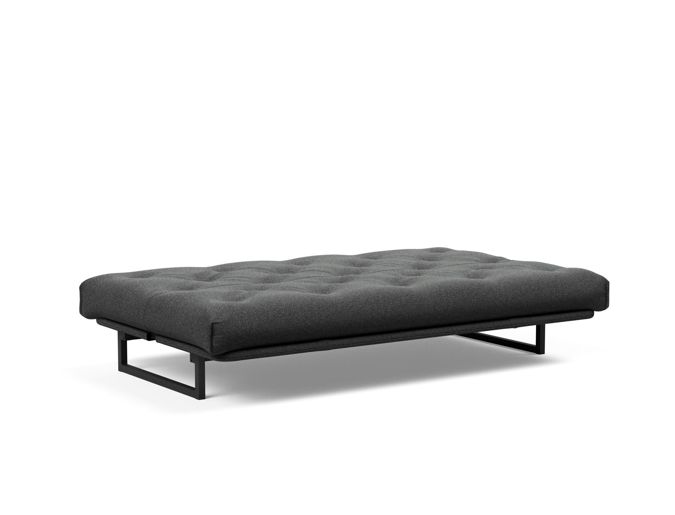 Fraction 120 Bettsofa Nordic: Stilvolles Schlafsofa mit hochwertiger Taschenfederkernmatratze. Ideal für modernes Wohnen und flexible Nutzung.