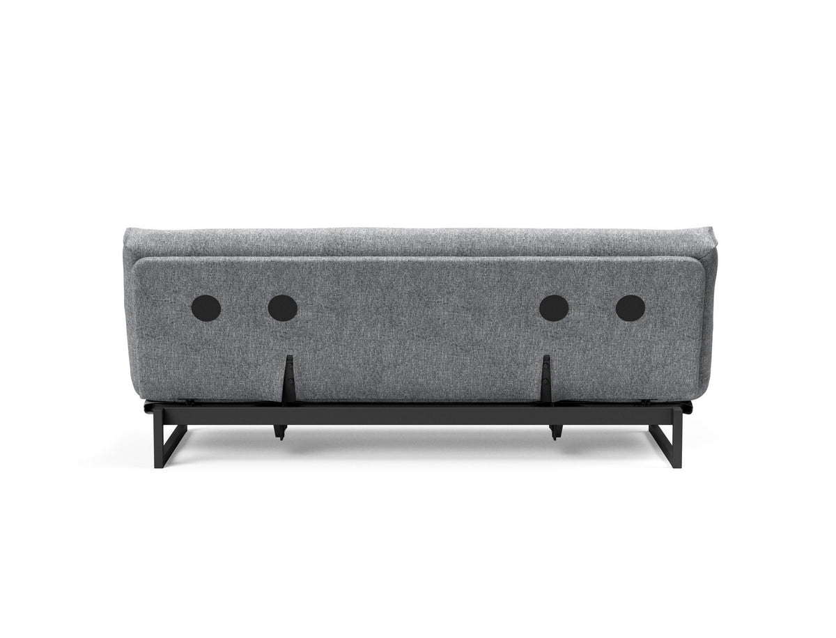 Fraction 120 Bettsofa Nordic mit Gestellbezug Soft Spring in 565 Twist Granite präsentiert im Onlineshop von KAQTU Design AG. Bettsofa ist von Innovation Living