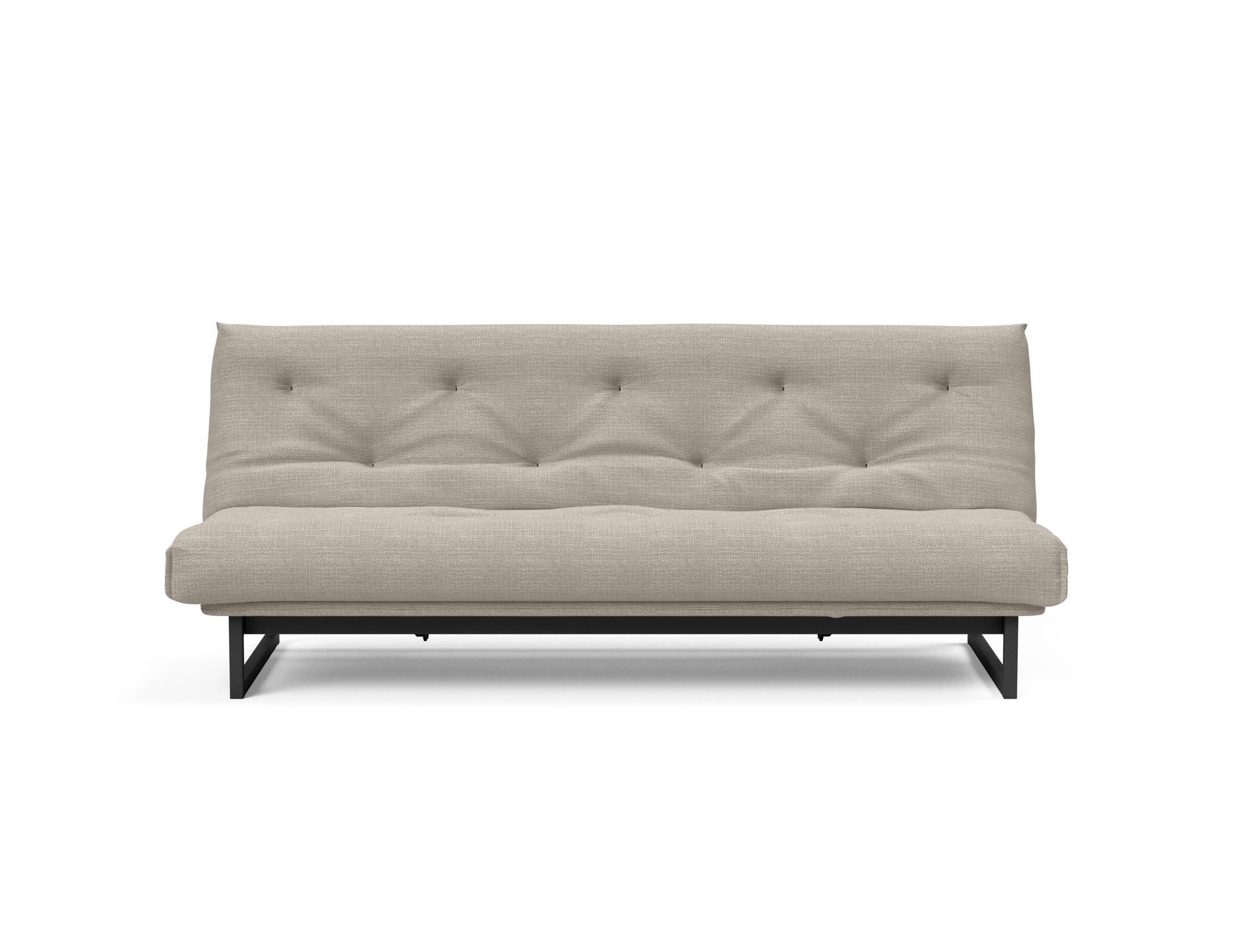 Fraction 120 Bettsofa Nordic: Elegantes Design trifft auf höchsten Komfort. Perfekt für kleine Räume und vielseitige Nutzung als Sofa oder Bett.