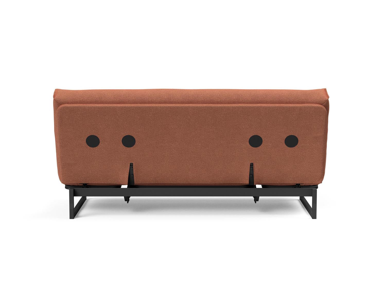 Fraction 140 Bettsofa Nordic Soft Spring: modernes skandinavisches Sofa, perfekt für kompakte Wohnräume, bietet stilvollen Komfort und praktische Schlaflösung.