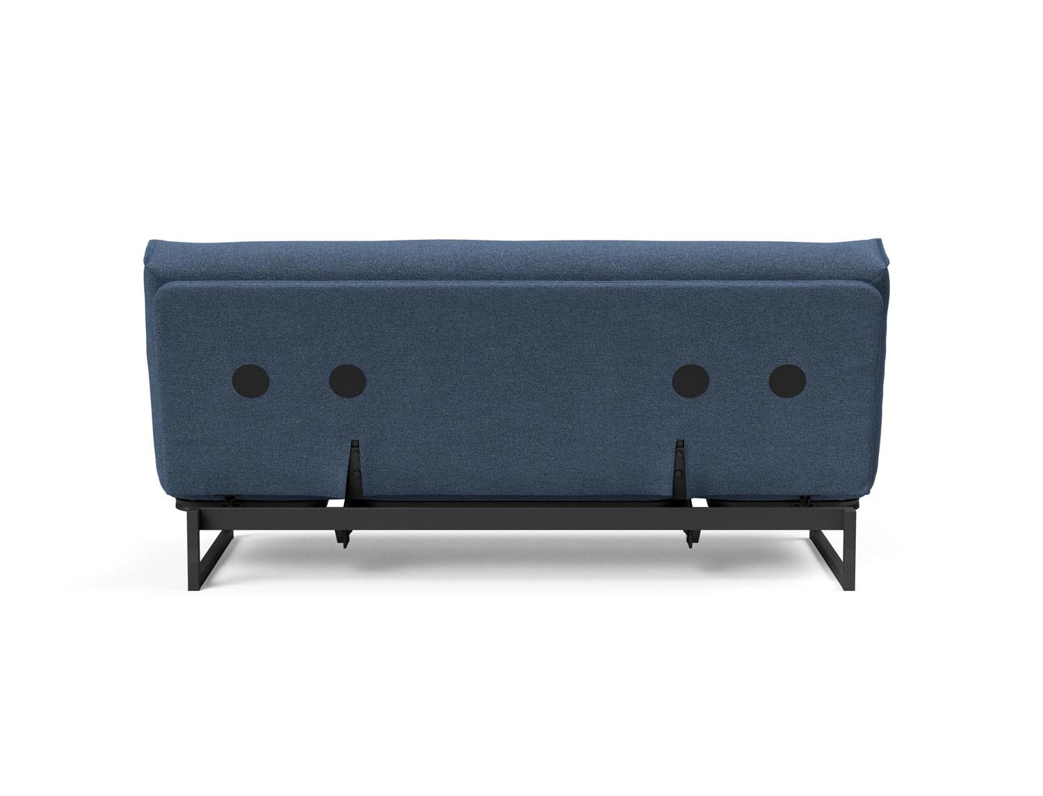 Fraction 140 Bettsofa Nordic Soft Spring: modernes skandinavisches Sofa, perfekt für kompakte Wohnräume, bietet stilvollen Komfort und praktische Schlaflösung.