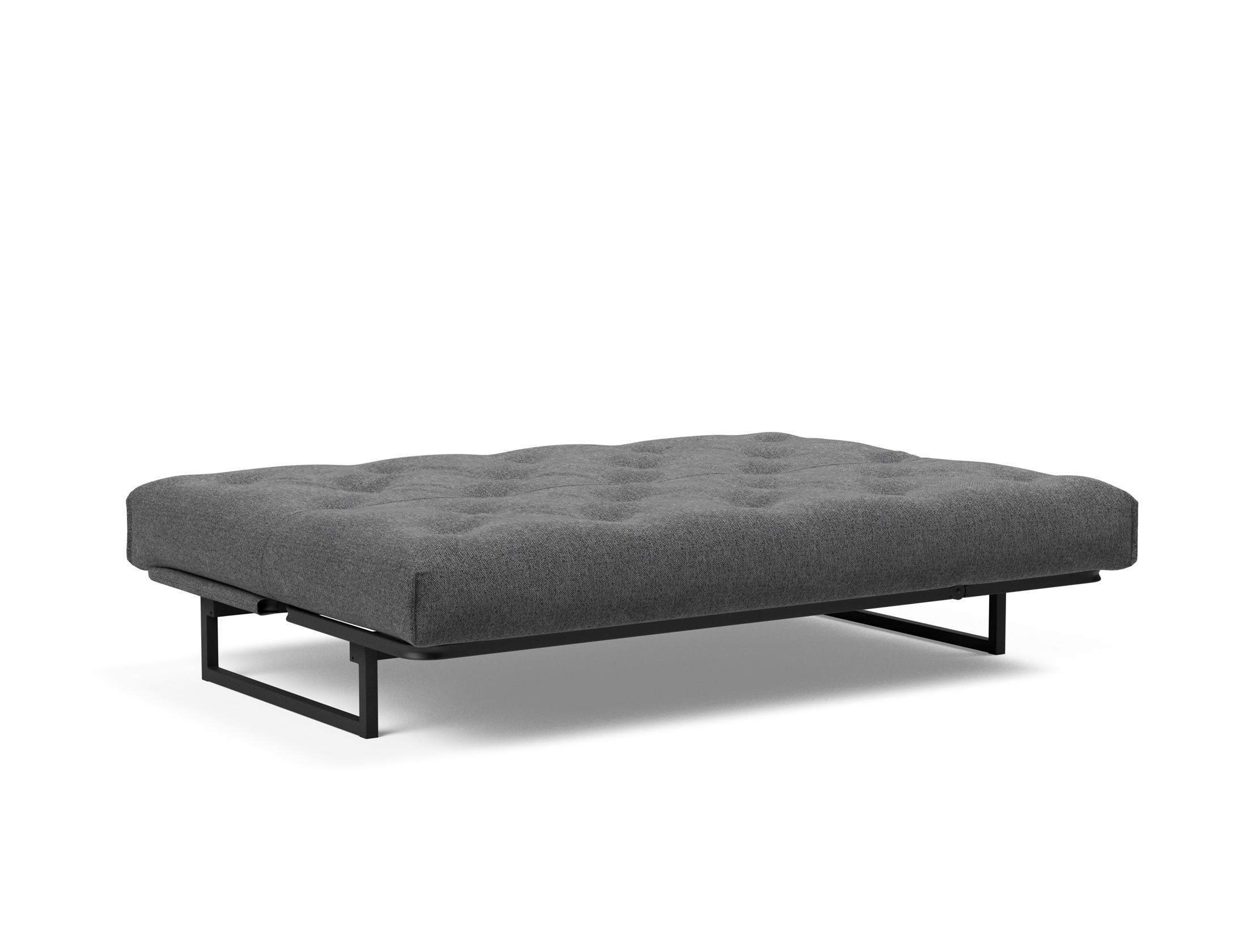 Fraction 140 Bettsofa Nordic: Stilvolles, multifunktionales Sofa für kompakte Räume, bietet höchsten Komfort und anpassbare Liegepositionen.