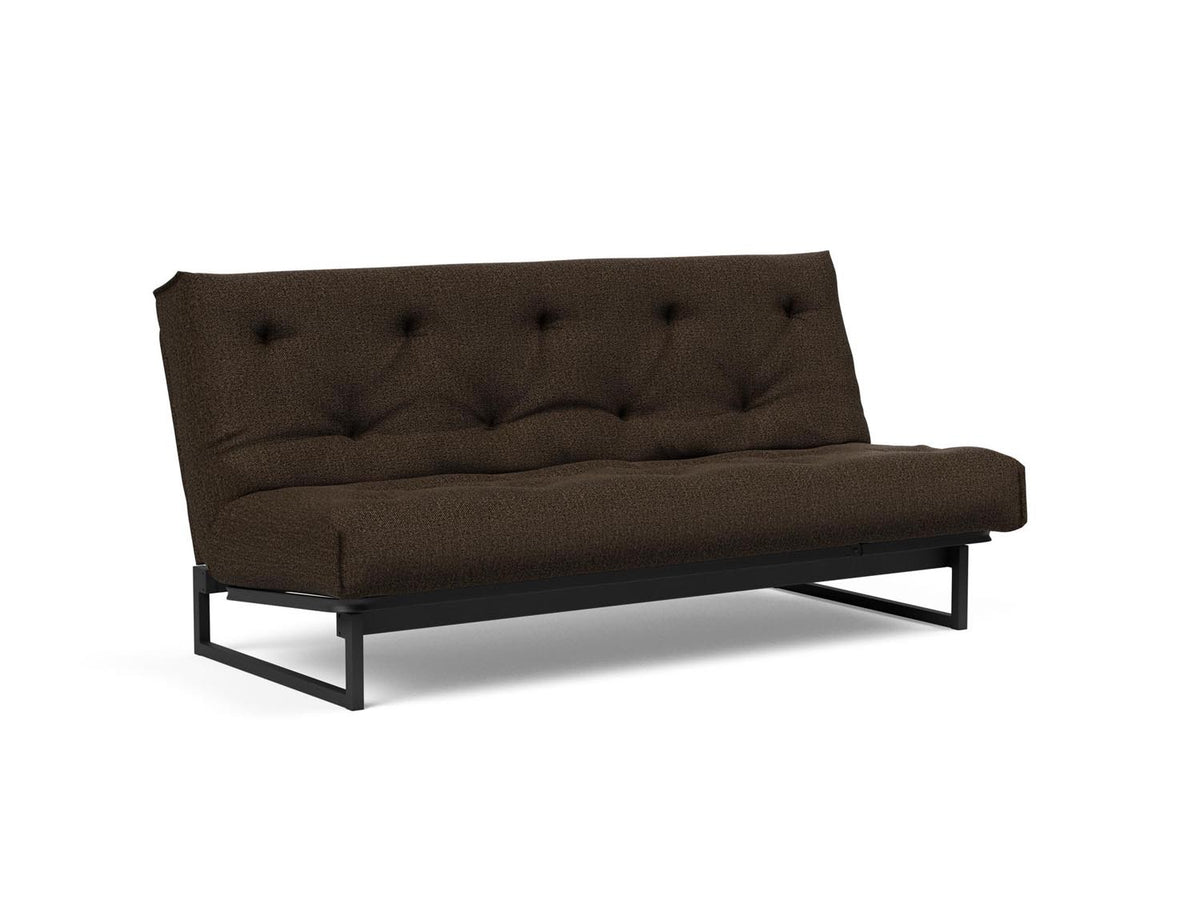 Fraction 140 Bettsofa Nordic Soft Spring in 358 Taura Chocco präsentiert im Onlineshop von KAQTU Design AG. Bettsofa ist von Innovation Living