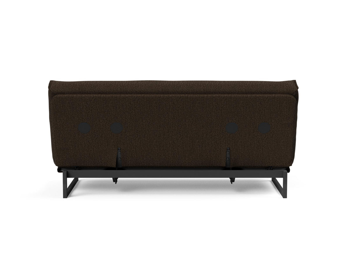 Fraction 140 Bettsofa Nordic mit Gestellbezug Soft Spring in 358 Taura Chocco präsentiert im Onlineshop von KAQTU Design AG. Bettsofa ist von Innovation Living