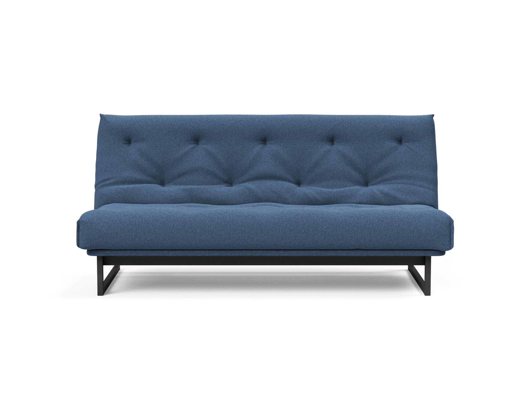 Fraction 140 Bettsofa Nordic Soft Spring: elegantes skandinavisches Design, ideal für kleine Räume, vereint Komfort und Funktionalität für erholsame Nächte.