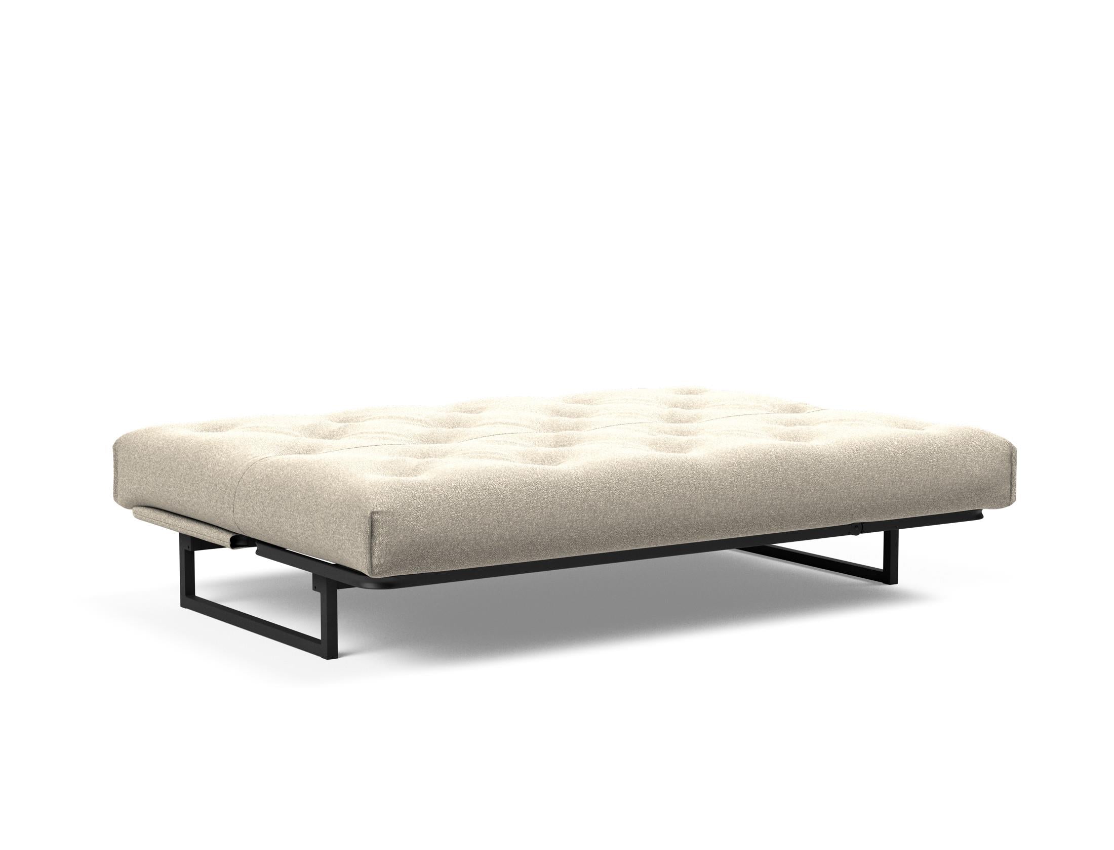 Fraction 140 Bettsofa Nordic: Stilvolles Schlafsofa mit hochwertiger Matratze. Ideal für Wohnzimmer und Gästezimmer – Komfort und Eleganz vereint.