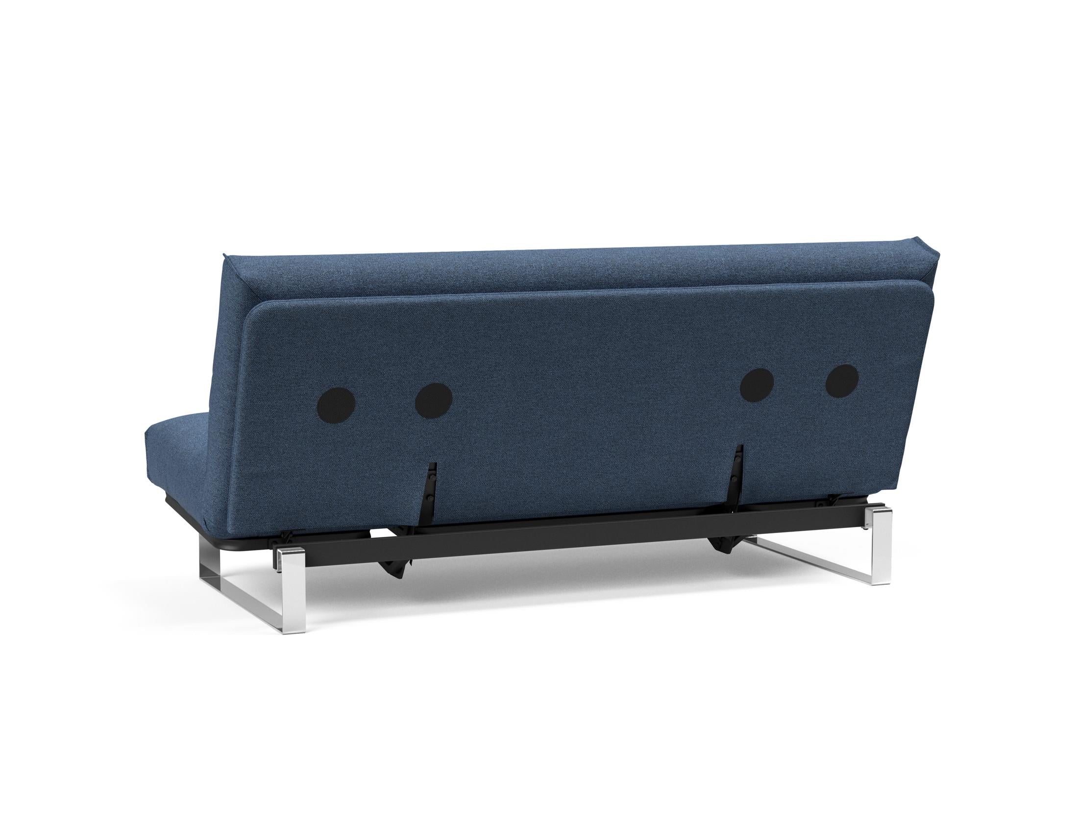 Erleben Sie das Minimum Bettsofa Nordic Cover von Innovation Living: modernes skandinavisches Design, hochwertige Materialien und anpassbare Matratzen für optimalen Komfort.
