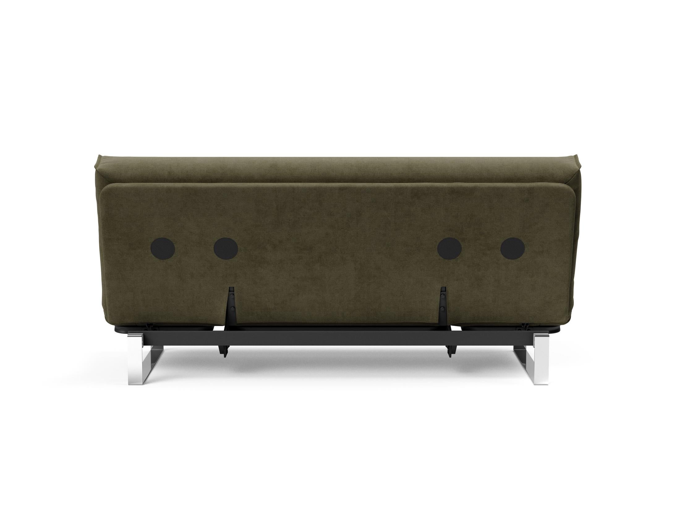 Entdecken Sie das Minimum Bettsofa 140 Nordic Cover von Innovation Living: stilvolles skandinavisches Design, komfortable Soft Spring Matratze und vielseitige Nutzung.