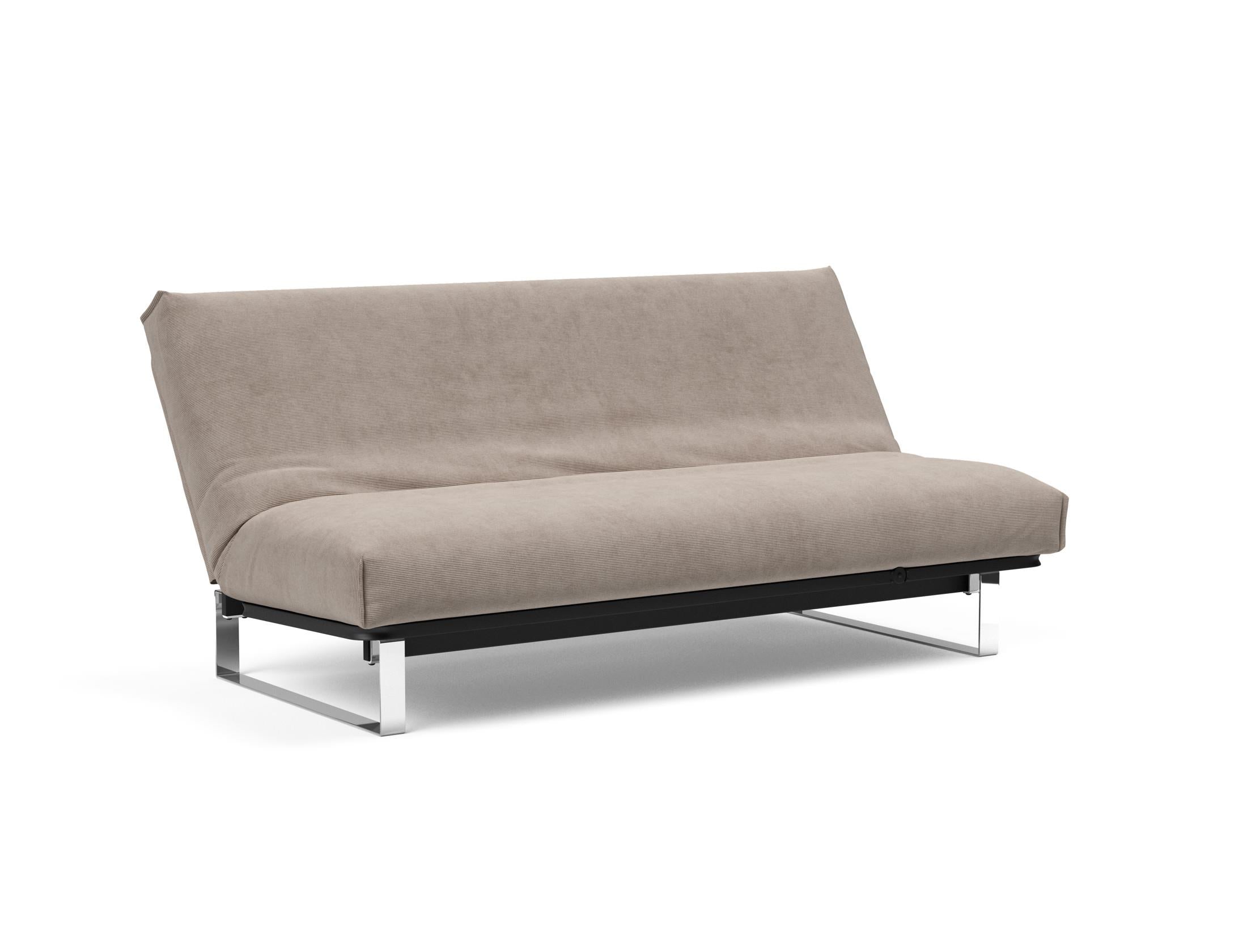Entdecken Sie das Minimum Bettsofa Nordic Cover von Innovation Living: stilvolles skandinavisches Design, langlebige Materialien und vielseitige Matratzenoptionen für besten Schlafkomfort.