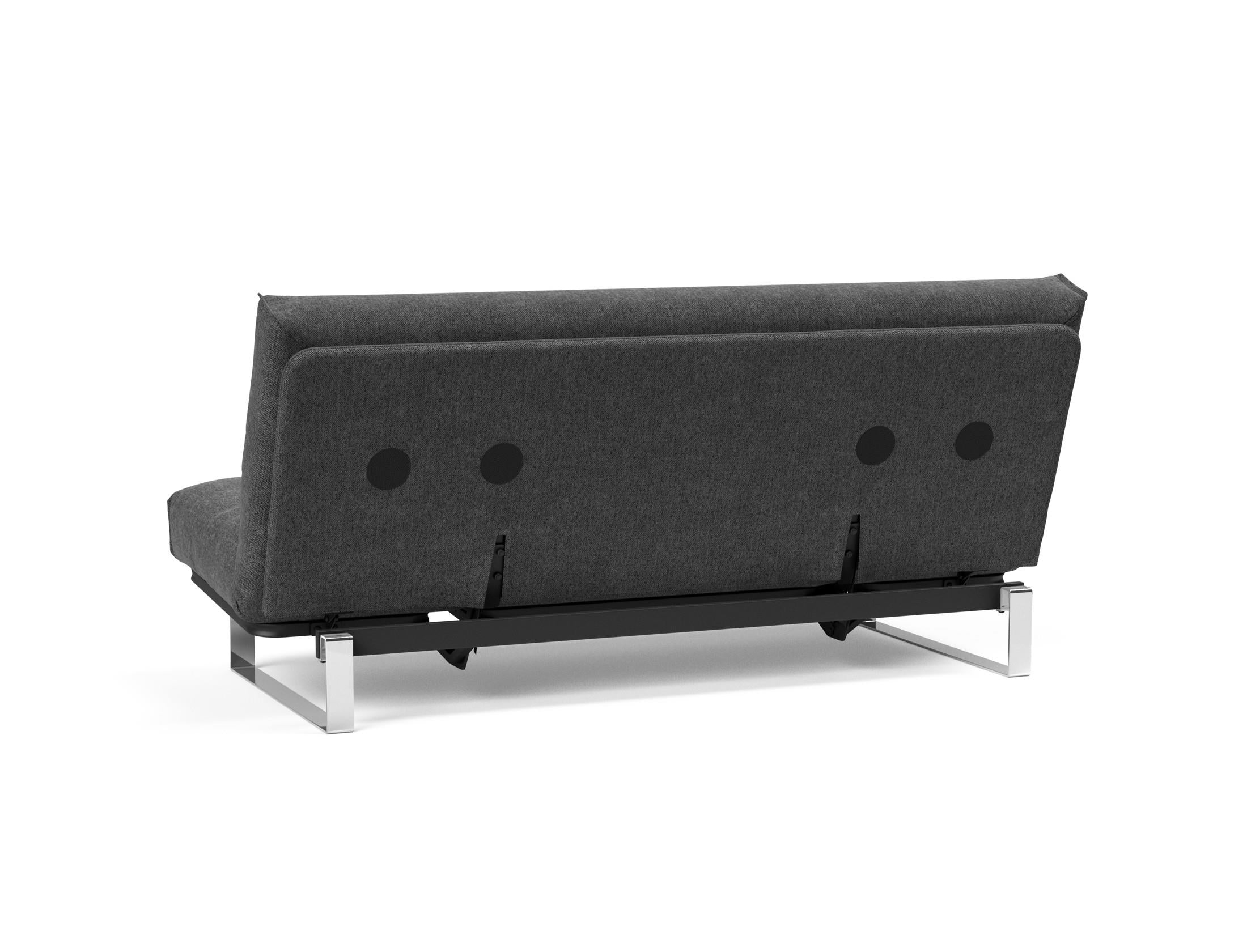 Erleben Sie das Minimum Bettsofa Nordic Cover von Innovation Living: modernes skandinavisches Design, hochwertige Materialien und anpassbare Matratzen für optimalen Komfort.