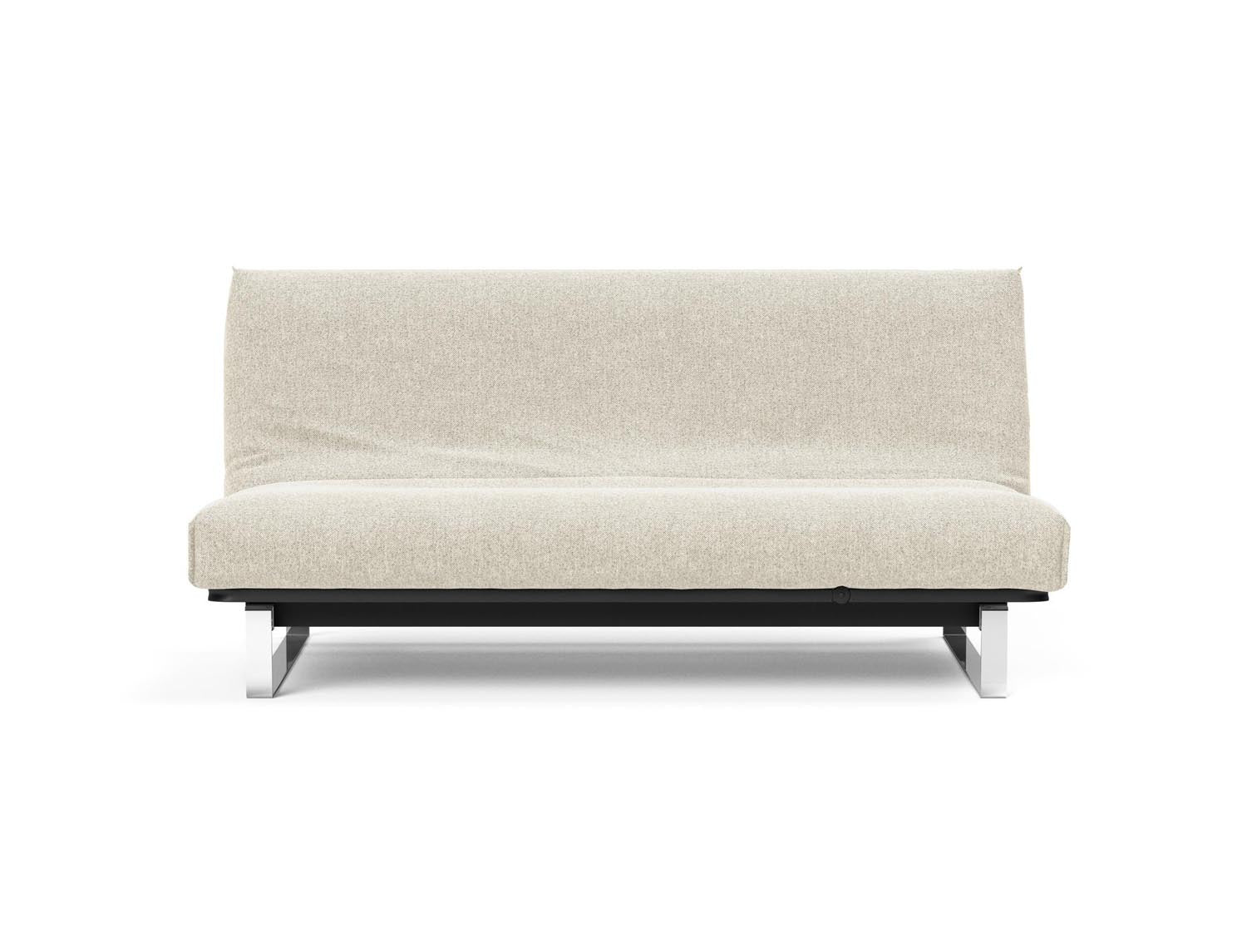Erleben Sie das Minimum Bettsofa 140 Nordic Cover von Innovation Living: modernes skandinavisches Design, bequeme Soft Spring Matratze und multifunktionale Anwendung.