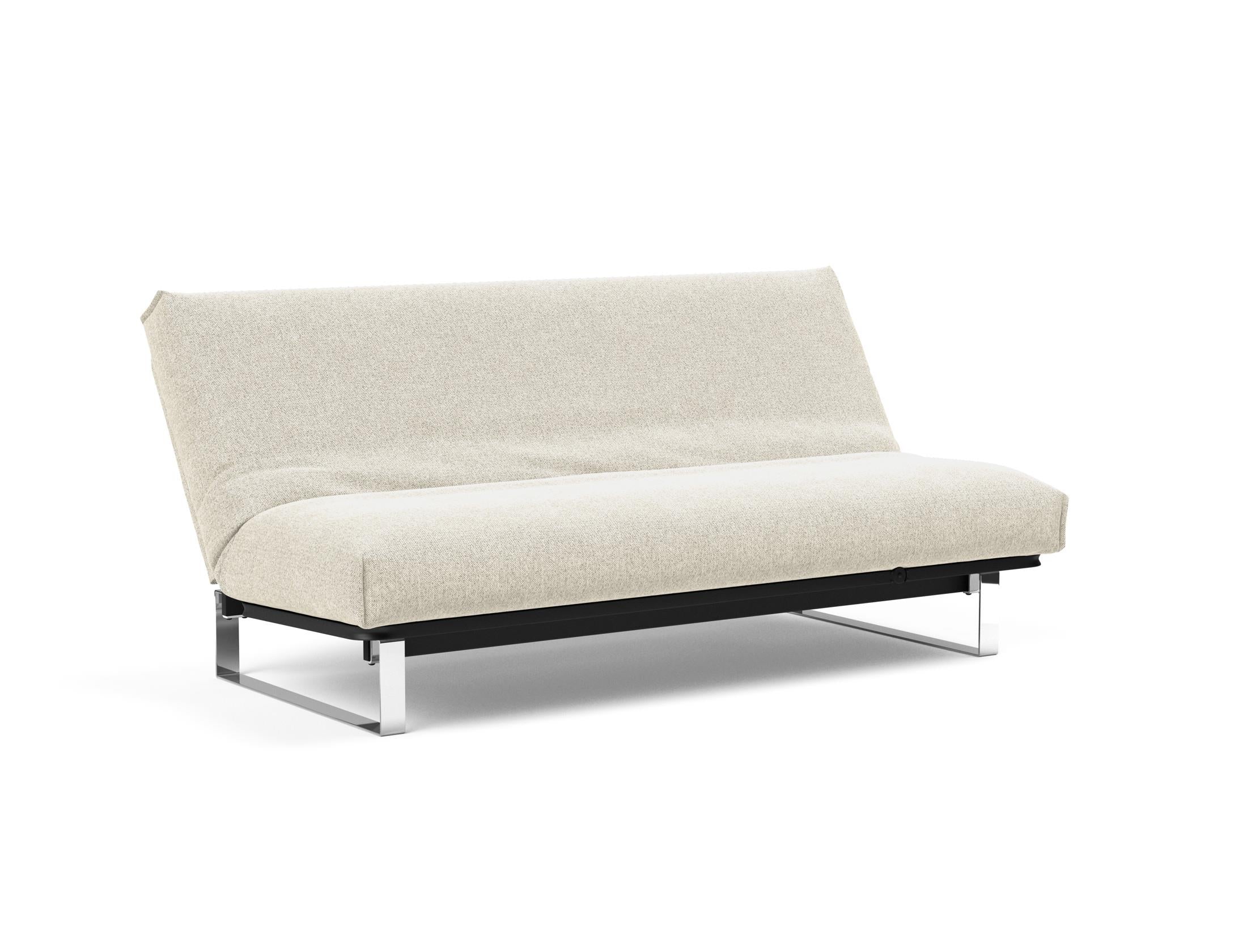 Entdecken Sie das Minimum Bettsofa Nordic Cover von Innovation Living: stilvolles skandinavisches Design, langlebige Materialien und vielseitige Matratzenoptionen für besten Schlafkomfort.