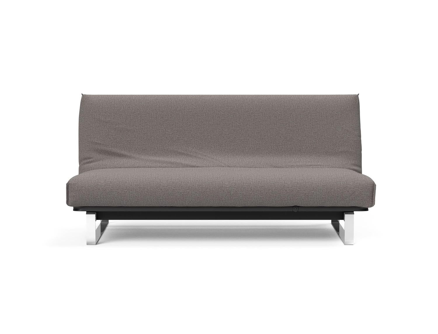 Erleben Sie das Minimum Bettsofa 140 Nordic Cover von Innovation Living: modernes skandinavisches Design, bequeme Soft Spring Matratze und flexible Einsatzmöglichkeiten.