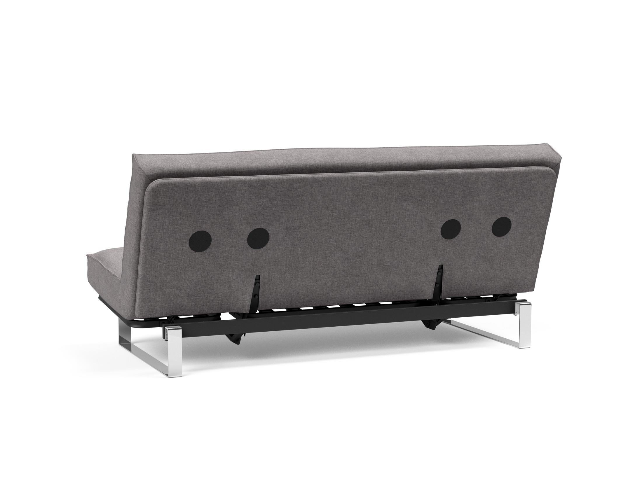 Entdecken Sie das Minimum Bettsofa 140 Sharp Plus Cover Soft Spring von Innovation Living – modernes Design, exzellente Bequemlichkeit und vielseitige Matratzenoptionen für Ihr Zuhause.