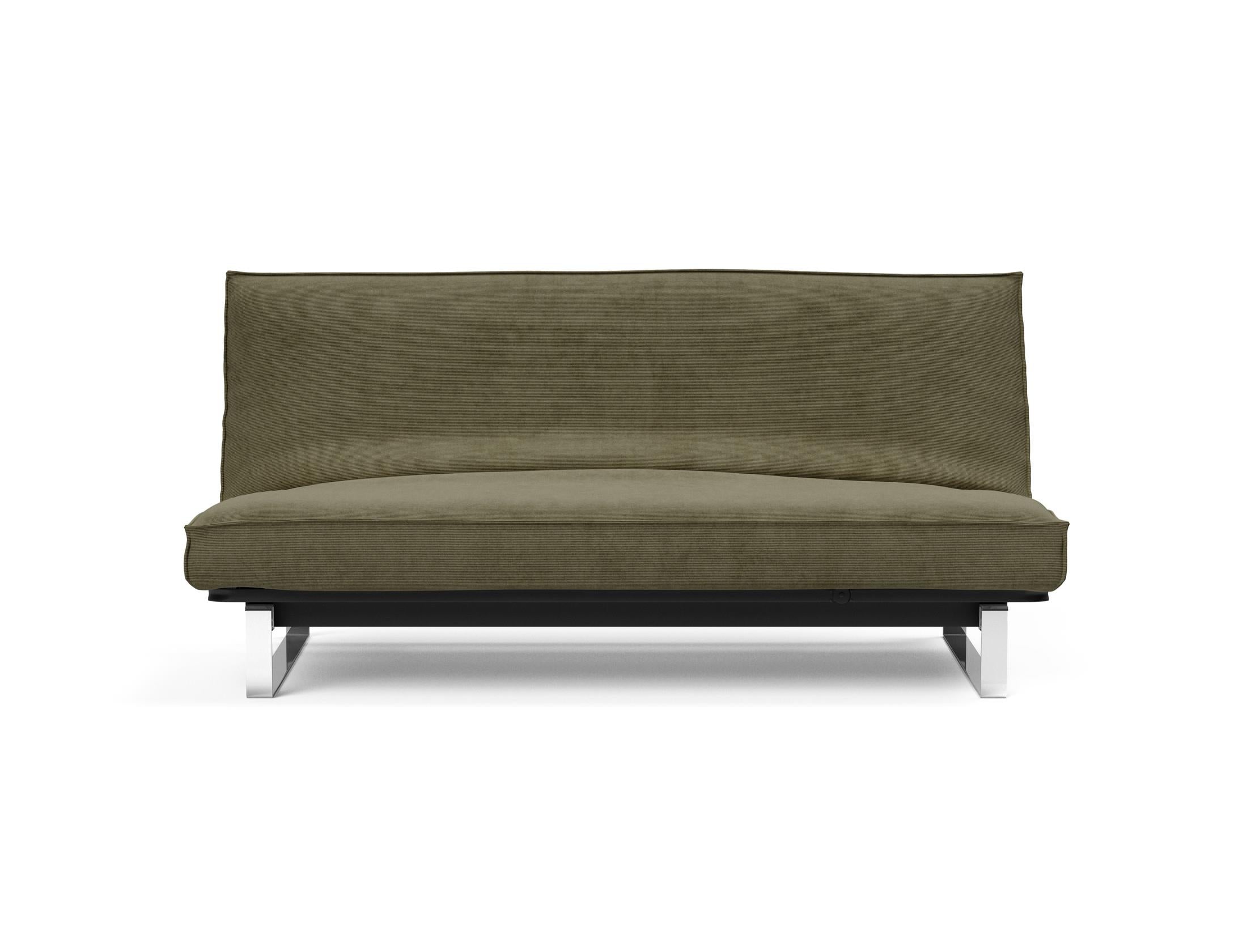 Erleben Sie das Minimum Bettsofa 140 Sharp Plus Cover Soft Spring von Innovation Living – stilvolles Design trifft auf Funktionalität und Komfort.