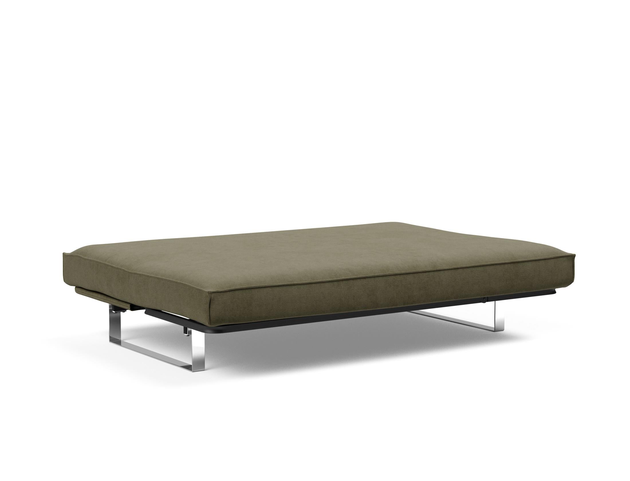 Entdecken Sie das Minimum Bettsofa 140 Sharp Plus Cover Soft Spring von Innovation Living – modernes Design trifft auf außergewöhnlichen Komfort und Funktionalität.