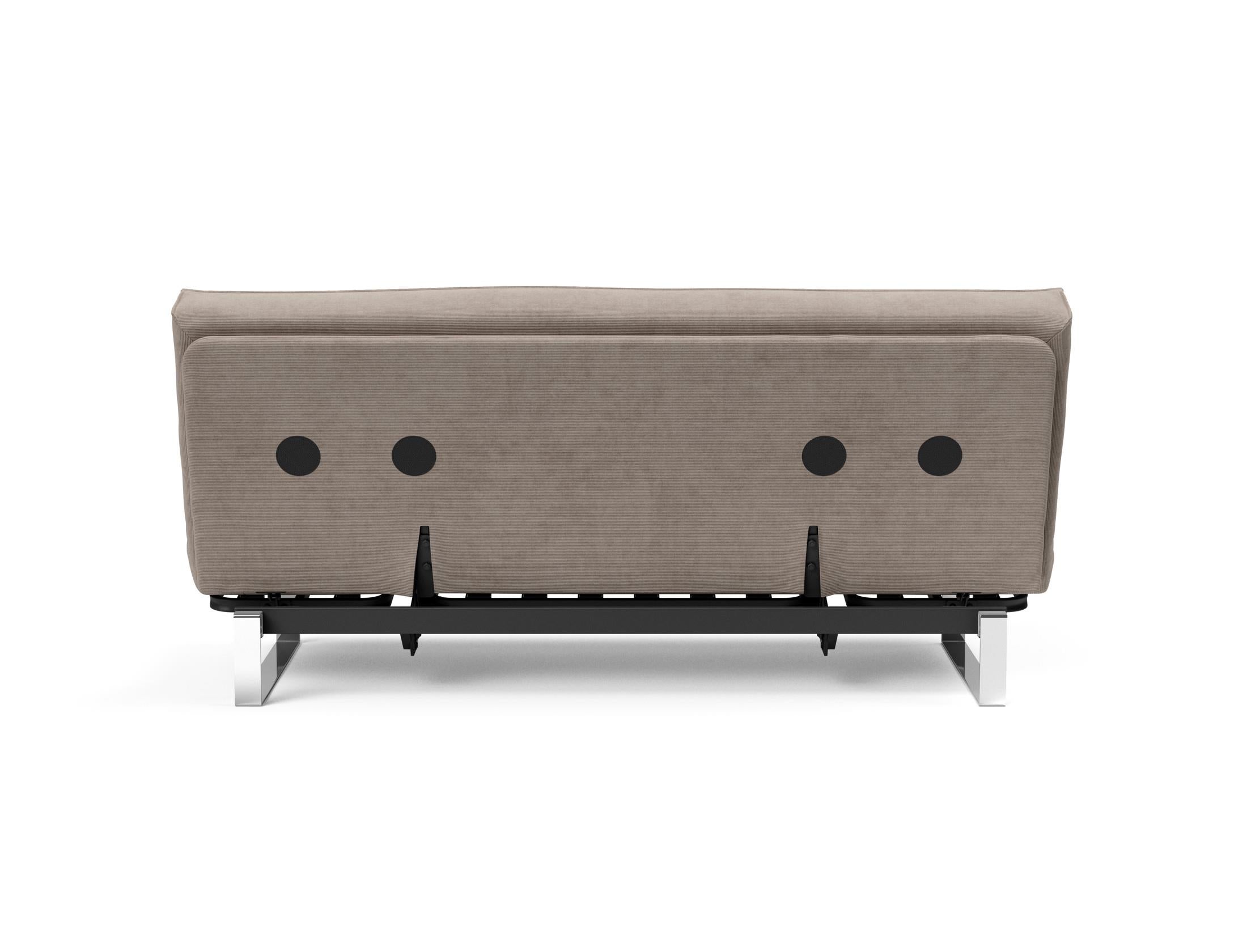 Entdecken Sie das Minimum Bettsofa 140 Sharp Plus Cover Soft Spring von Innovation Living – eine perfekte Kombination aus modernem Stil und vielseitiger Nutzung.