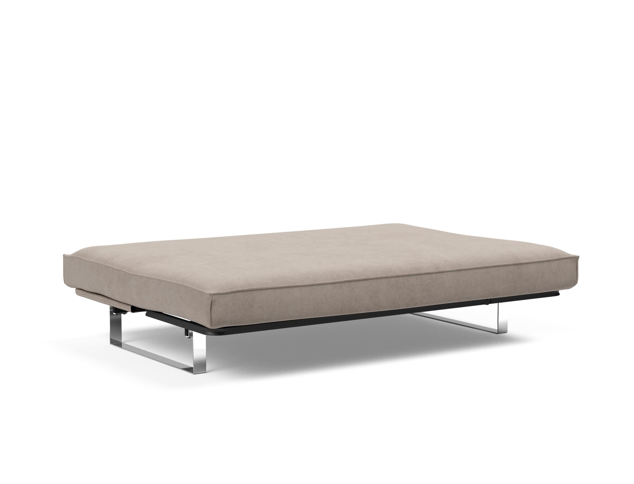 Entdecken Sie das Minimum Bettsofa 140 Sharp Plus Cover Soft Spring von Innovation Living – modernes Design trifft auf außergewöhnlichen Komfort und Funktionalität.