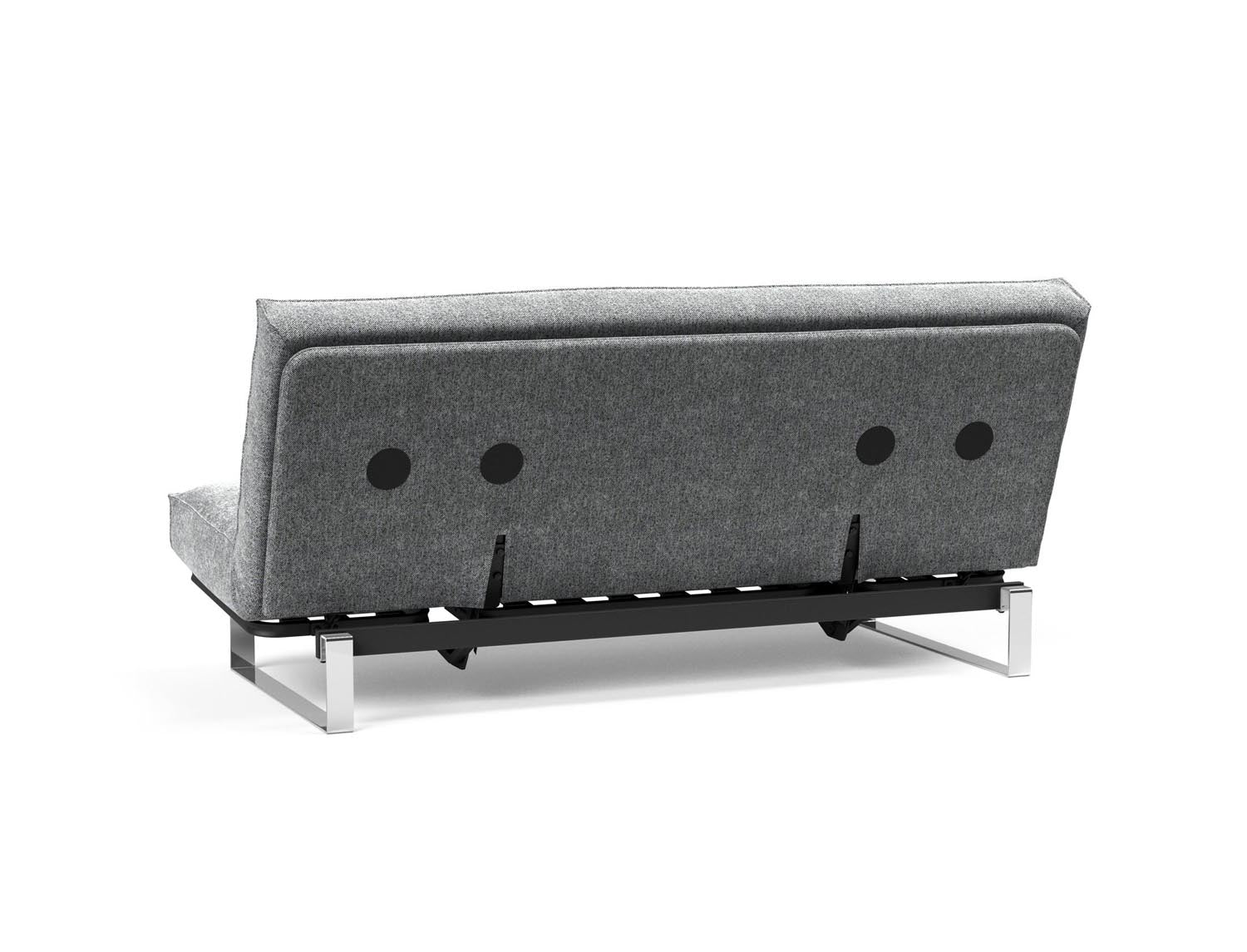 Erleben Sie das Minimum Bettsofa 140 Sharp Plus Cover Soft Spring von Innovation Living – stilvolles Design trifft auf außergewöhnlichen Komfort und Funktionalität.