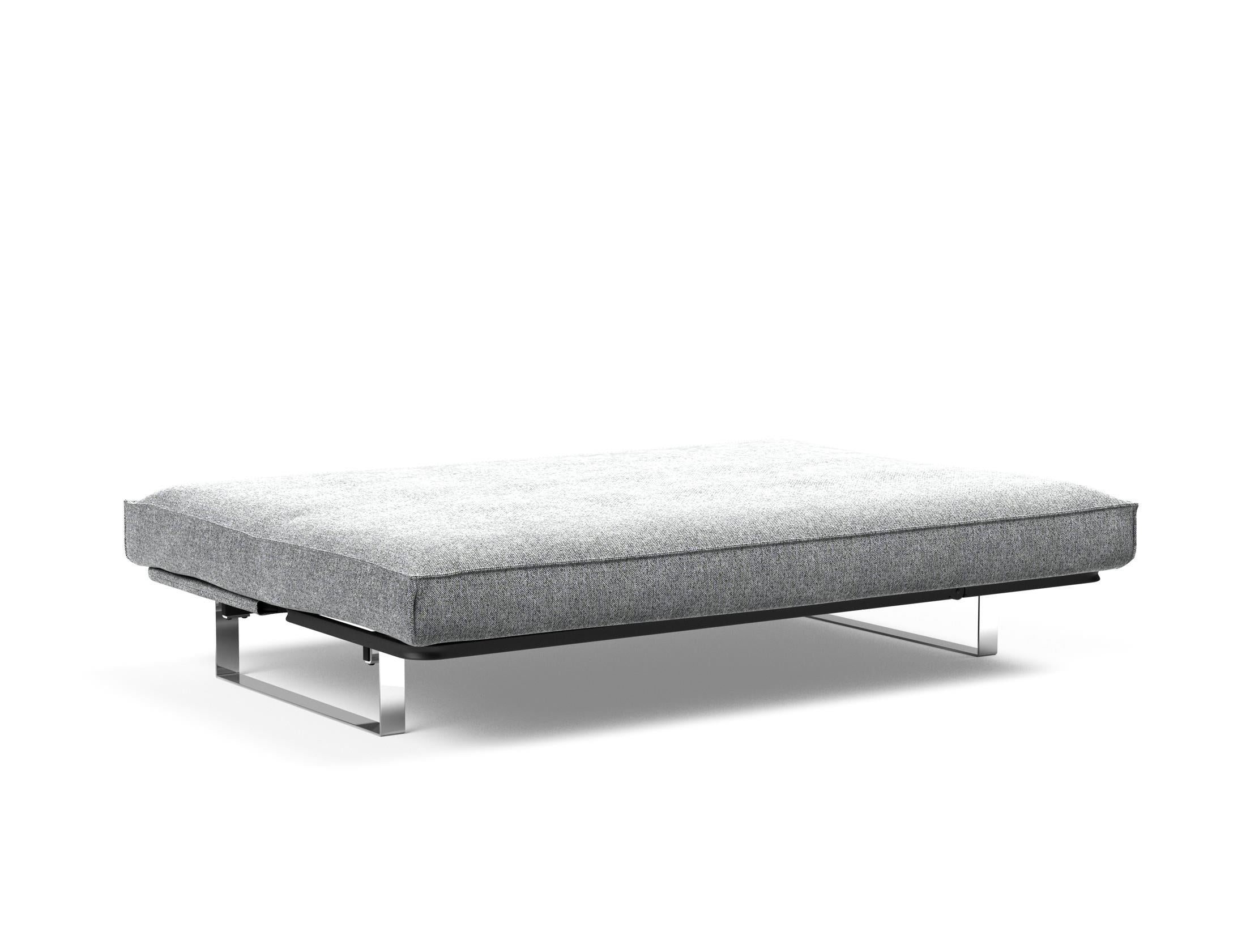 Entdecken Sie das Minimum Bettsofa 140 Sharp Plus Cover Soft Spring von Innovation Living – modernes Design trifft auf außergewöhnlichen Komfort und Funktionalität.