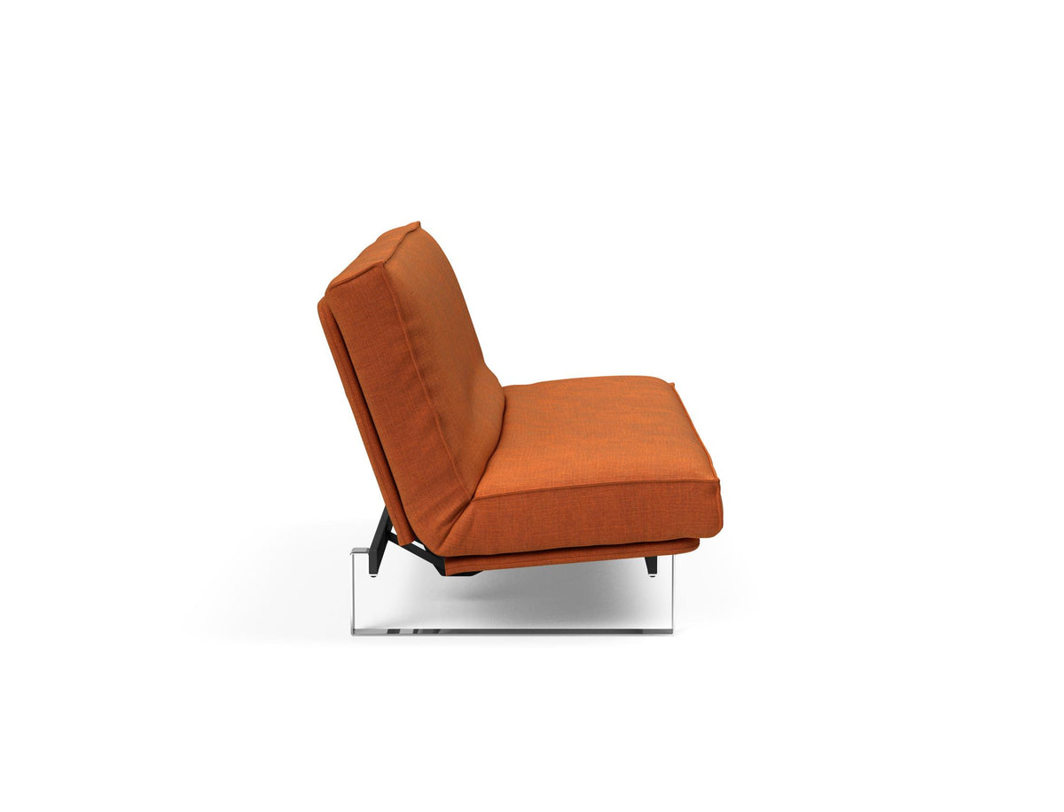Minimum Bettsofa 140 Sharp Plus Cover mit Gestellbezug Soft Spring in 412 Esina Rust Orange präsentiert im Onlineshop von KAQTU Design AG. Bettsofa ist von Innovation Living