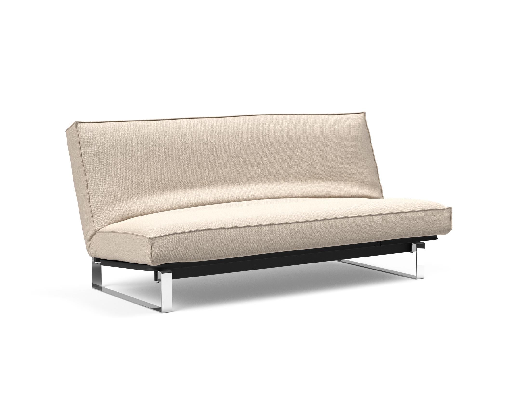 Erleben Sie das Minimum Bettsofa 140 Sharp Plus Cover Soft Spring von Innovation Living – stilvolles Design trifft auf Funktionalität und Komfort.