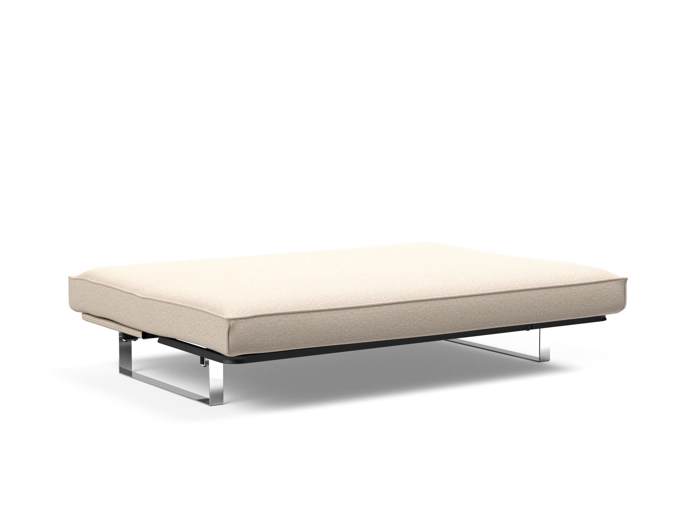 Erleben Sie das Minimum Bettsofa 140 Sharp Plus Cover Soft Spring von Innovation Living – stilvolles Design, herausragender Komfort und anpassbare Matratzen für jeden Bedarf.