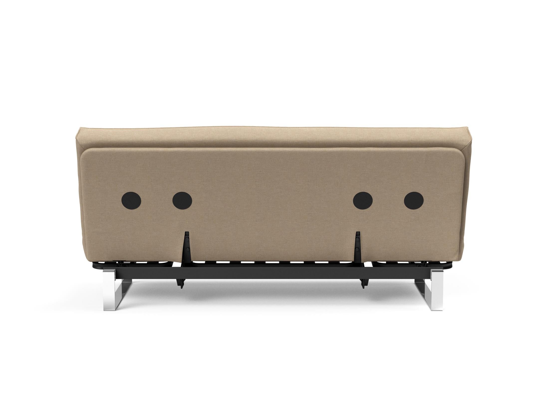 Erleben Sie das Minimum Bettsofa 140 Sharp Plus Cover Soft Spring von Innovation Living – stilvolles Design trifft auf Funktionalität und Komfort.