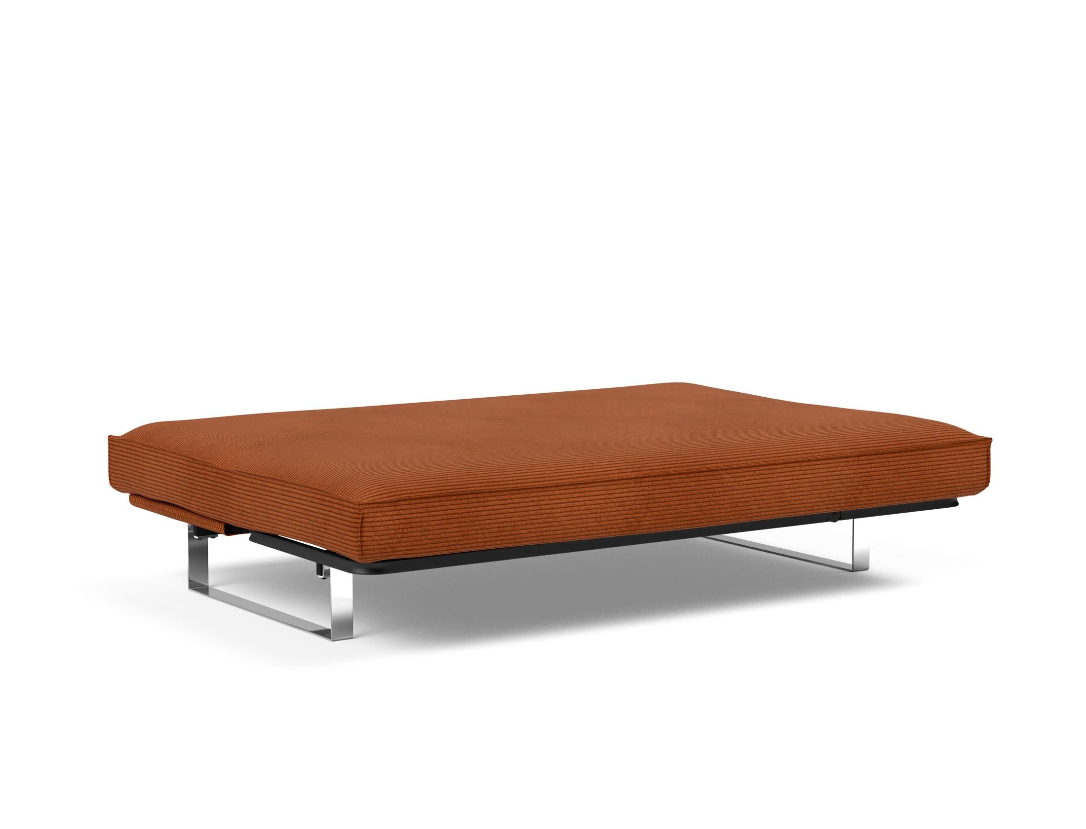 Entdecken Sie das Minimum Bettsofa 140 Sharp Plus Cover Soft Spring von Innovation Living – modernes Design trifft auf außergewöhnlichen Komfort und Funktionalität.