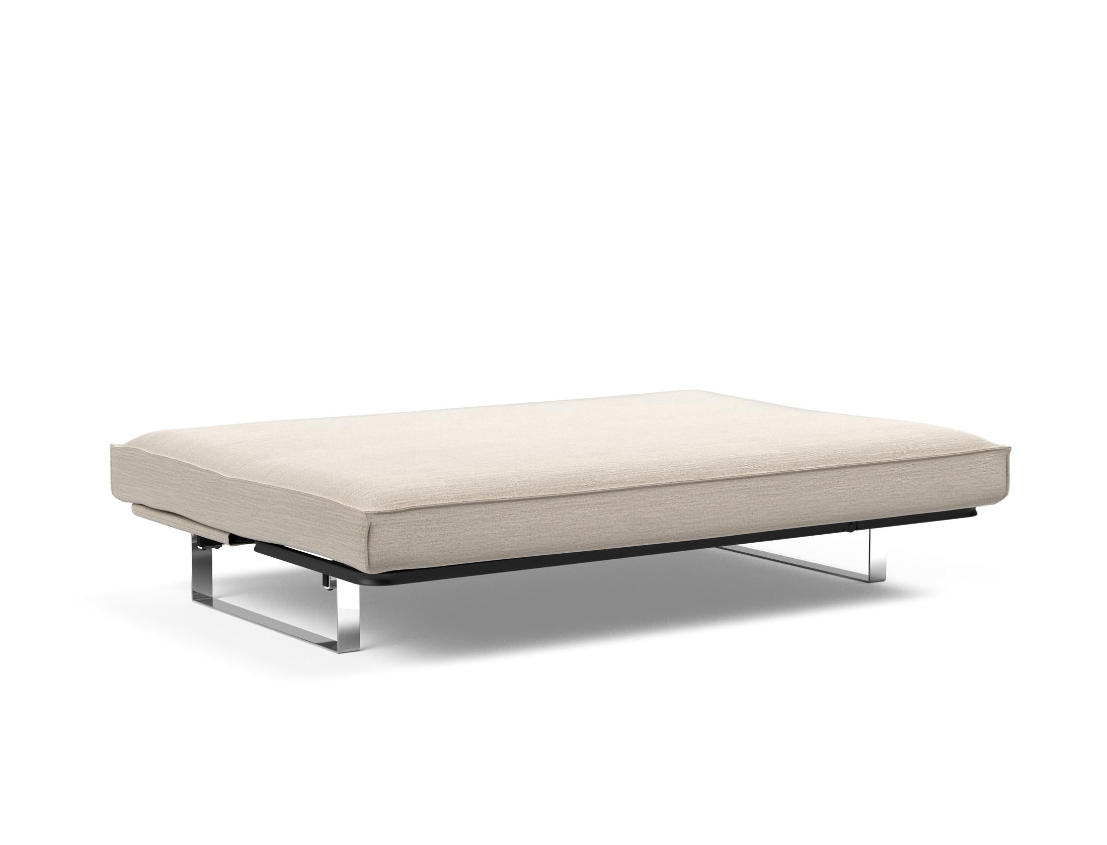 Entdecken Sie das Minimum Bettsofa 140 Sharp Plus Cover Soft Spring von Innovation Living – modernes Design trifft auf außergewöhnlichen Komfort und Funktionalität.