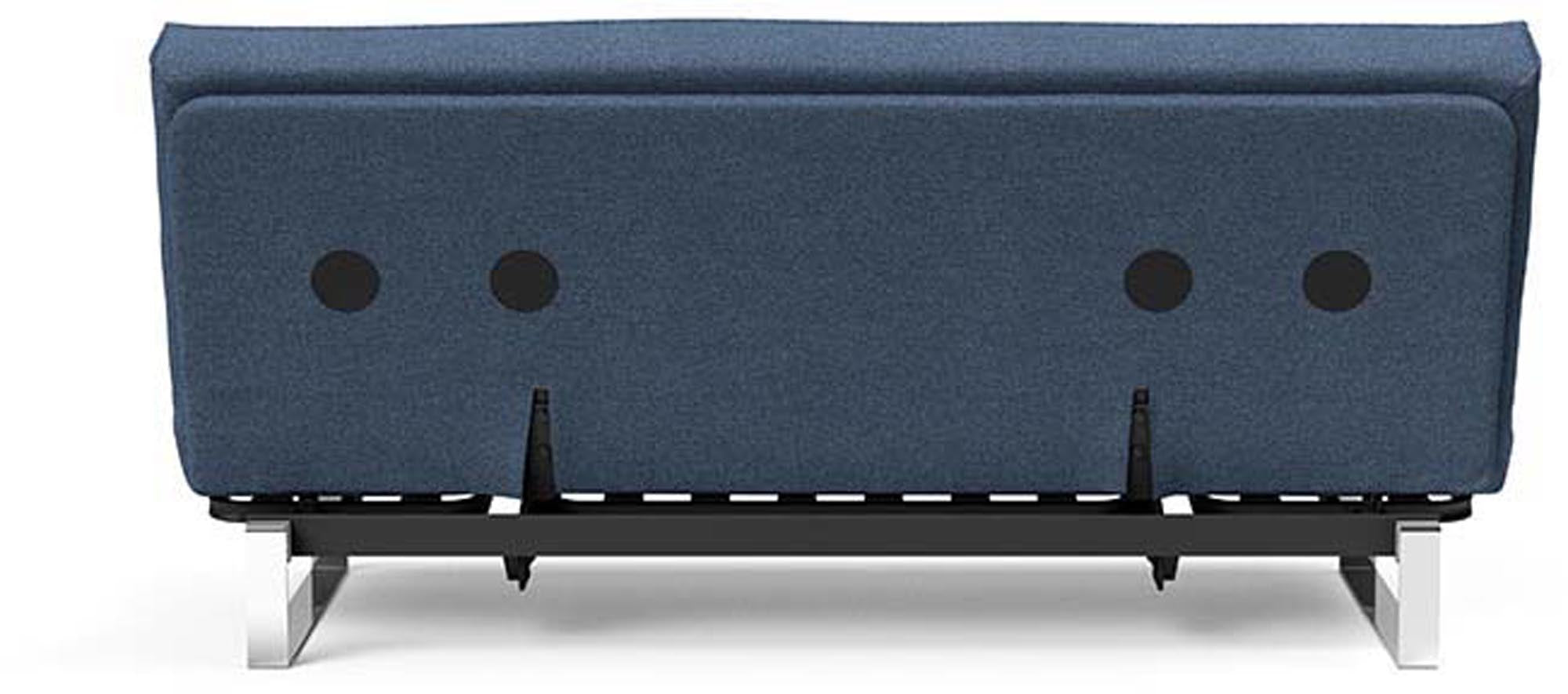 Erleben Sie das Minimum Bettsofa 140 Sharp Plus Cover von Innovation Living – stilvolles Design trifft auf vielseitige Funktionalität für Ihr Zuhause.
