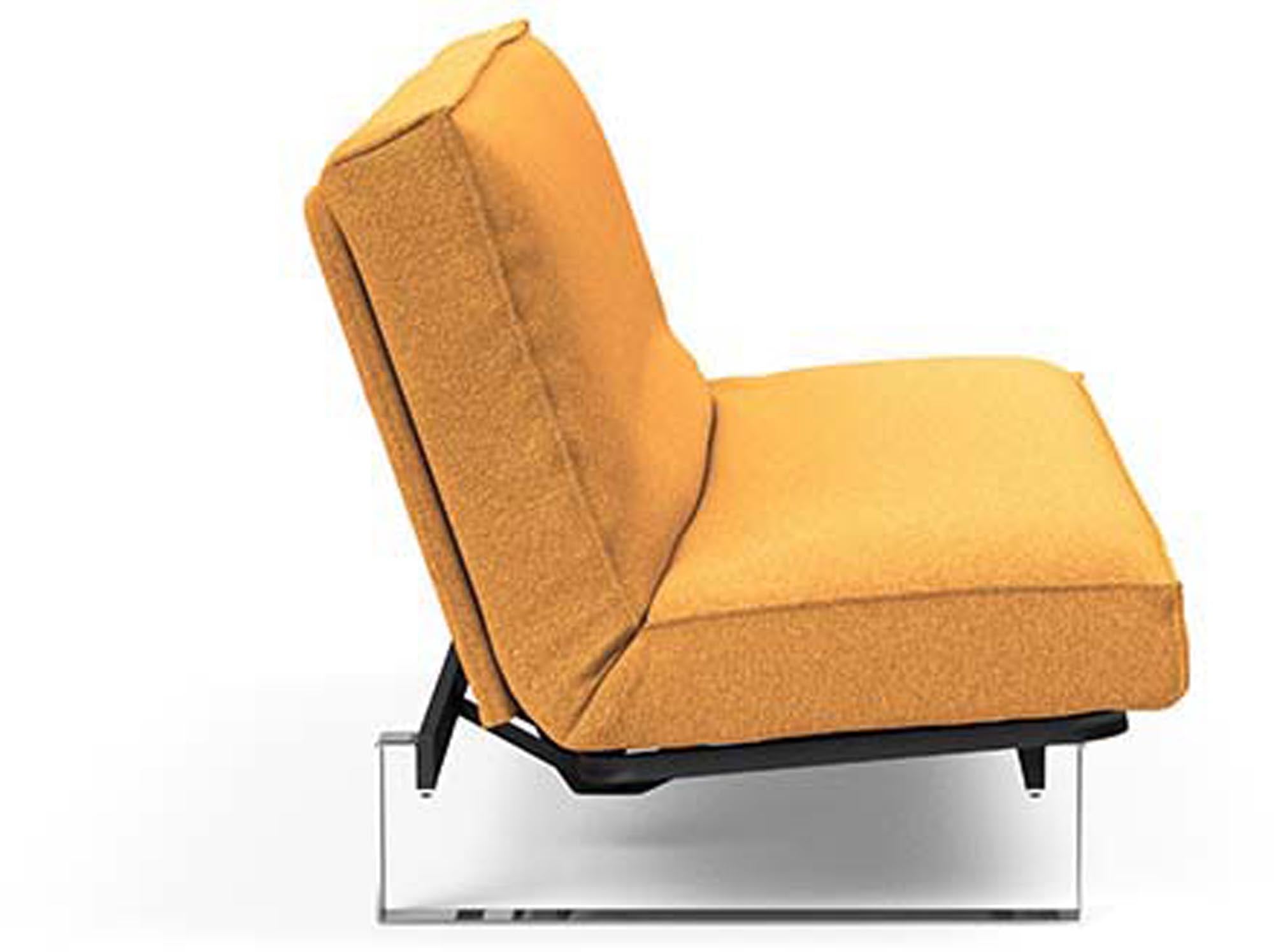 Entdecken Sie das Minimum Bettsofa 140 Sharp Plus Cover von Innovation Living – eine elegante Lösung für Schlafkomfort und modernes Wohnen.