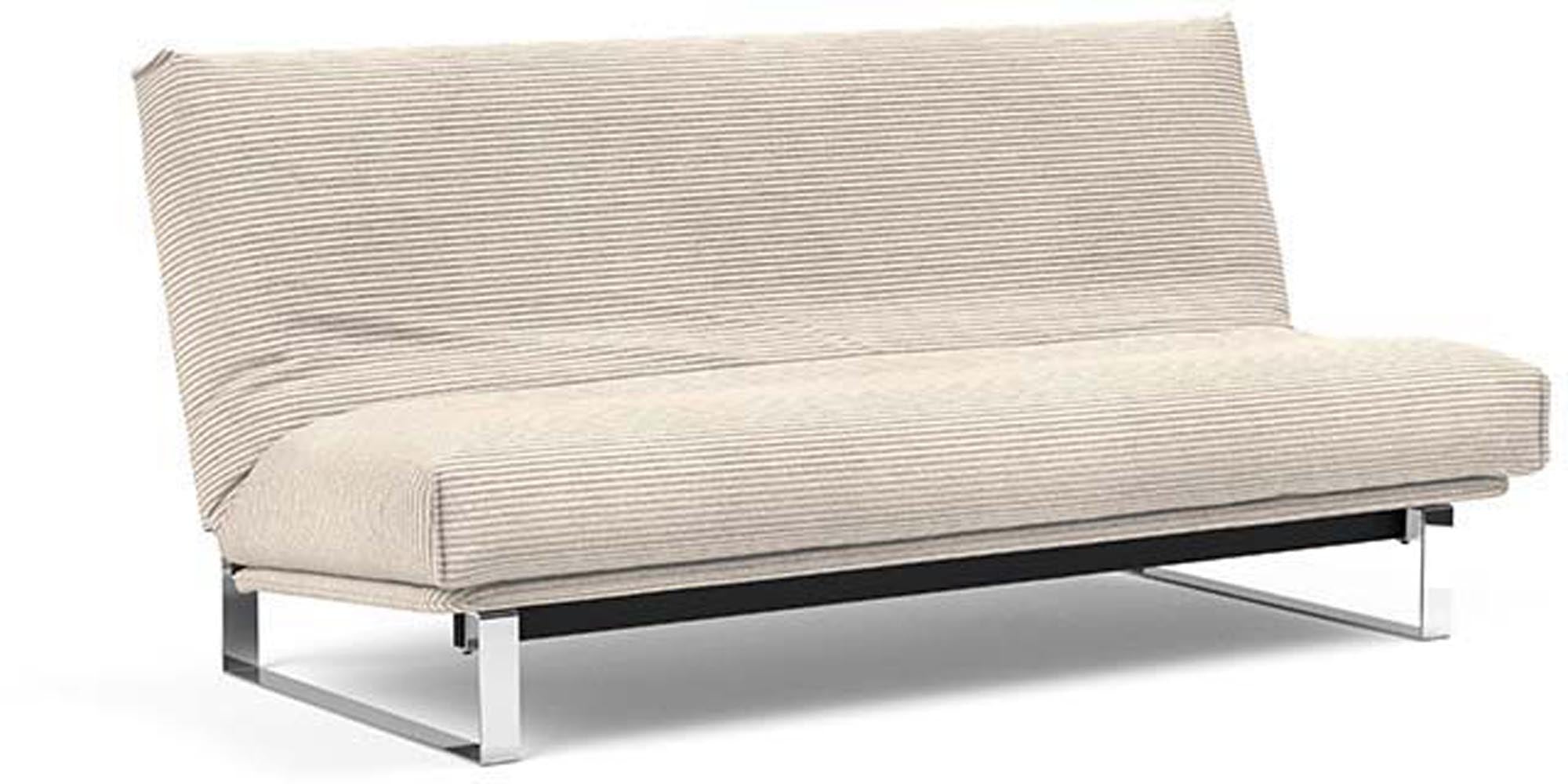 Erleben Sie das Minimum Bettsofa 140 Nordic Cover von Innovation Living – modernes skandinavisches Design vereint Funktionalität und optimalen Schlafkomfort.