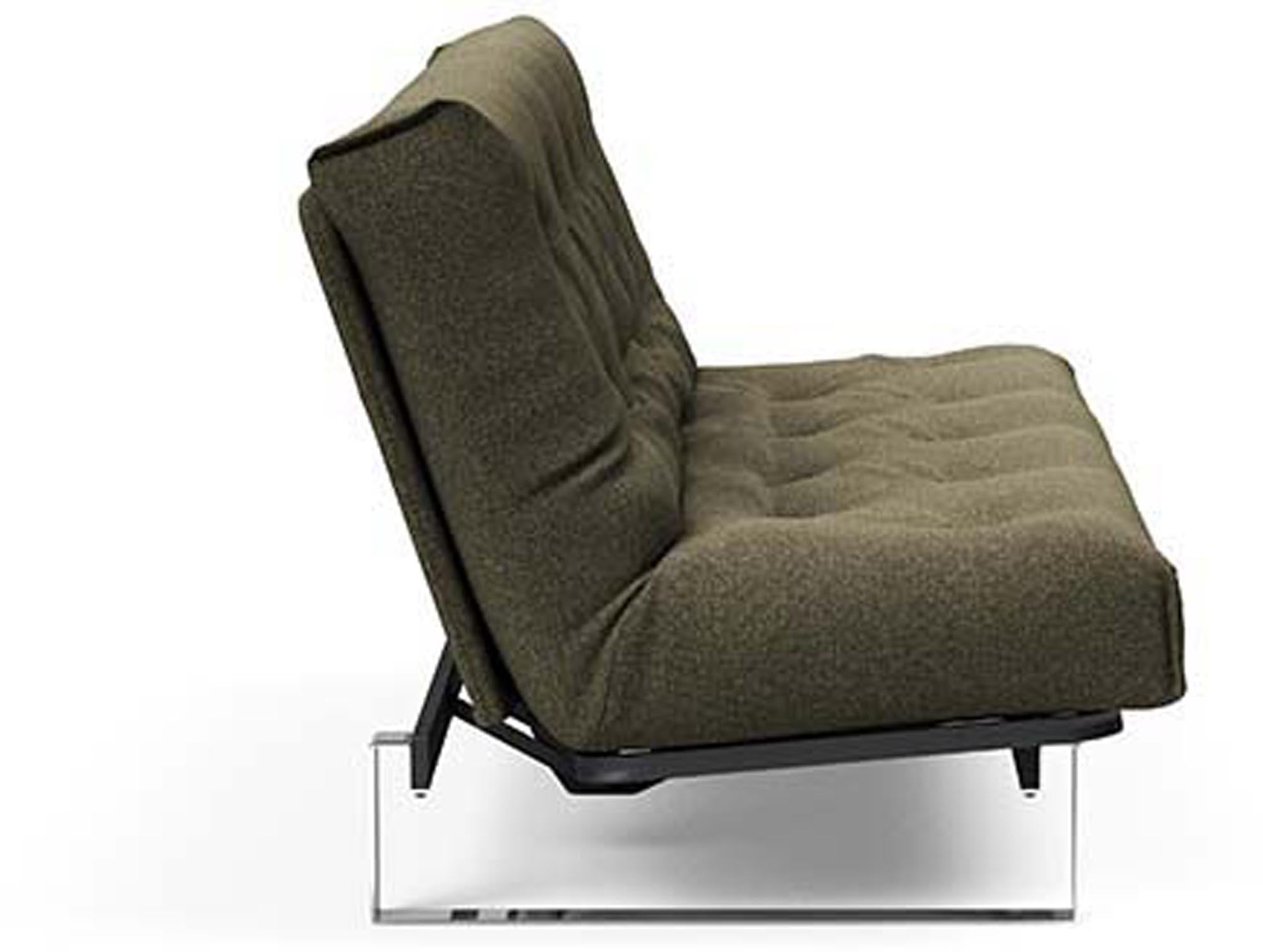 Erleben Sie das Minimum Bettsofa 140 Nordic von Innovation Living: elegantes skandinavisches Design, ideal für kleine Räume und flexible Nutzung.