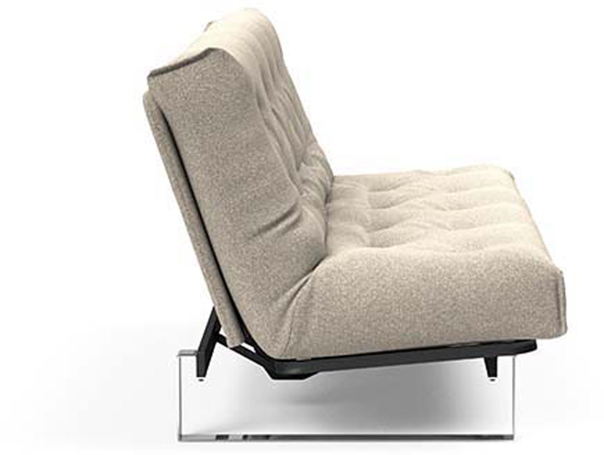 Entdecken Sie das Minimum Bettsofa 140 Nordic von Innovation Living: stilvolles skandinavisches Design, perfekt für platzsparende Lösungen und vielseitige Einsätze.