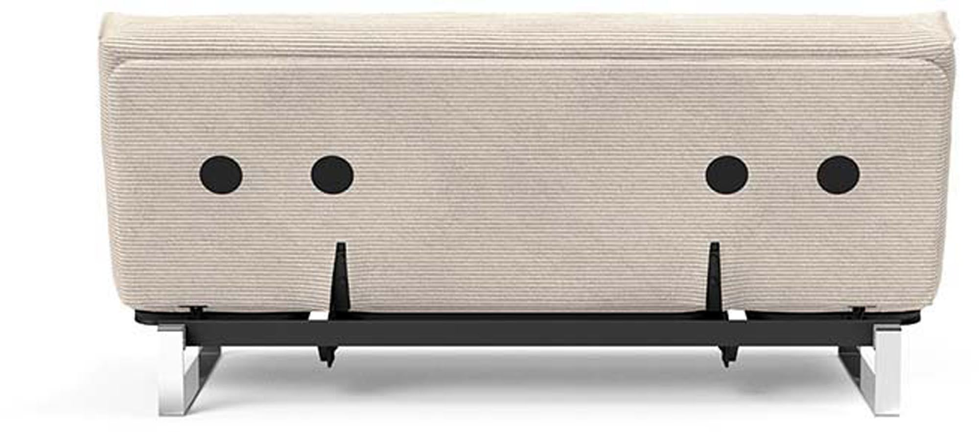 Entdecken Sie das Minimum Bettsofa 140 Nordic Spring von Innovation Living – elegant, funktional und perfekt für kompakte Wohnräume.