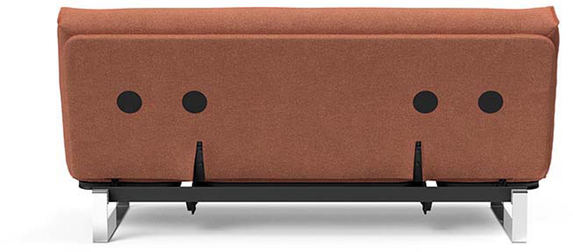 Erleben Sie das Minimum Bettsofa 140 Nordic von Innovation Living: modernes skandinavisches Design, ideal für kleine Räume und flexible Nutzung.