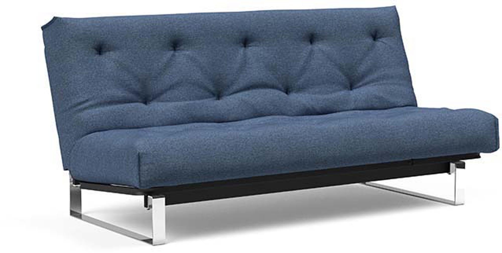 Erleben Sie das Minimum Bettsofa 140 Nordic von Innovation Living: modernes skandinavisches Design, ideal für kleine Räume und flexible Nutzung.