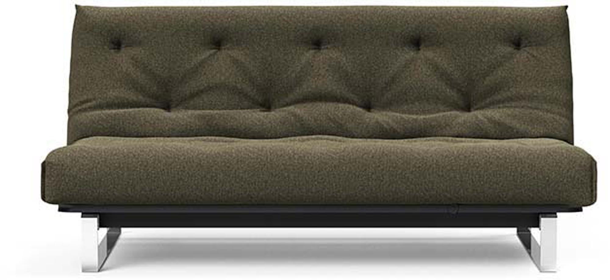 Entdecken Sie das Minimum Bettsofa 140 Nordic von Innovation Living: stilvolles skandinavisches Design, perfekt für platzsparende Lösungen und vielseitige Einsätze.