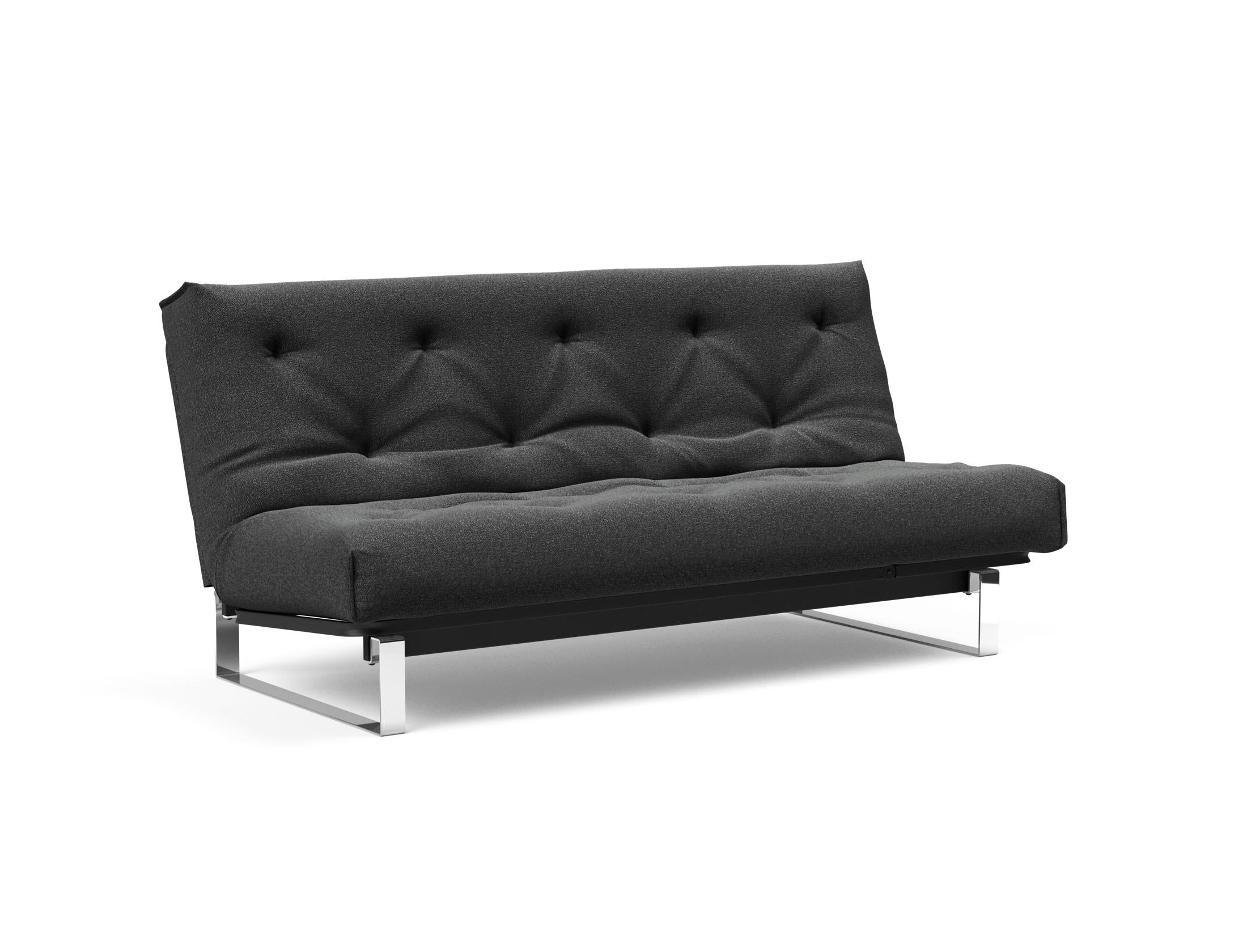 Entdecken Sie das Minimum Bettsofa 140 Nordic Soft Spring von Innovation Living – skandinavisches Design trifft auf höchsten Schlafkomfort und Funktionalität.