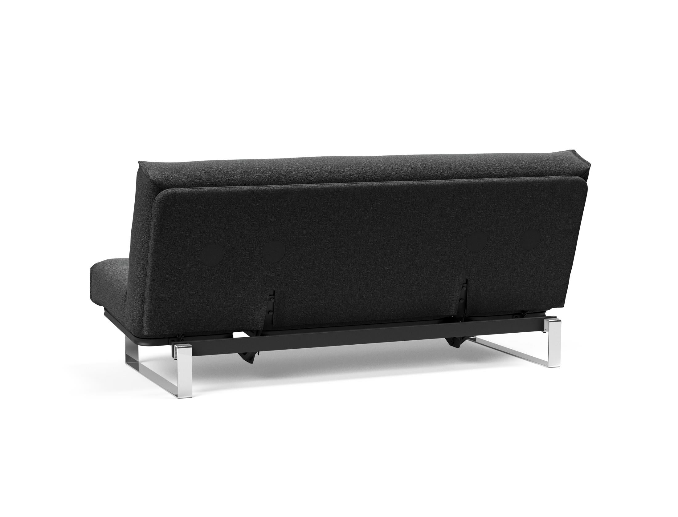 Erleben Sie das Minimum Bettsofa 140 Nordic Soft Spring von Innovation Living – skandinavisches Design trifft auf höchsten Schlafkomfort und vielseitige Nutzung.