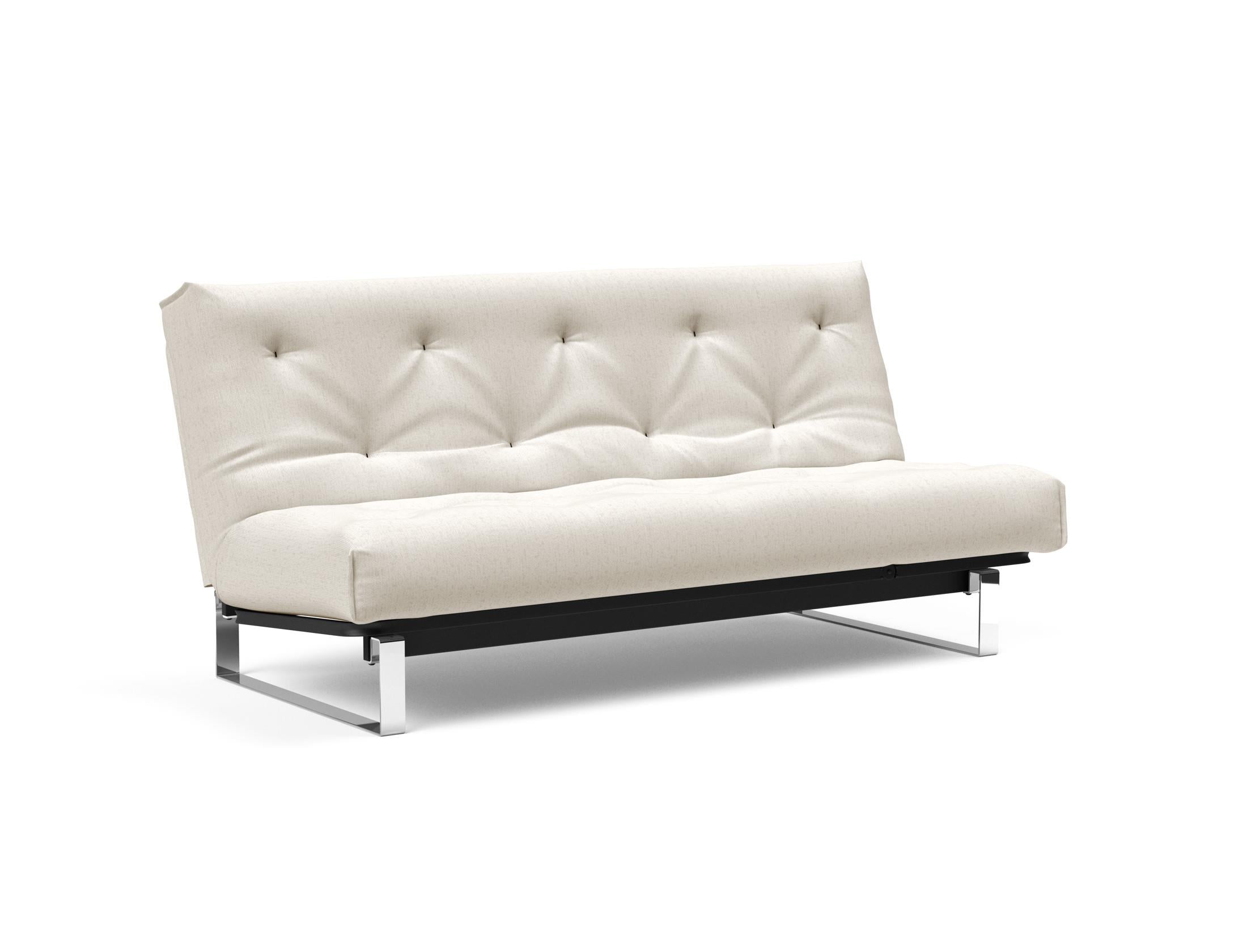 Entdecken Sie das Minimum Bettsofa 140 Nordic Soft Spring von Innovation Living – stilvolles Design trifft auf höchsten Schlafkomfort für Ihr Zuhause.