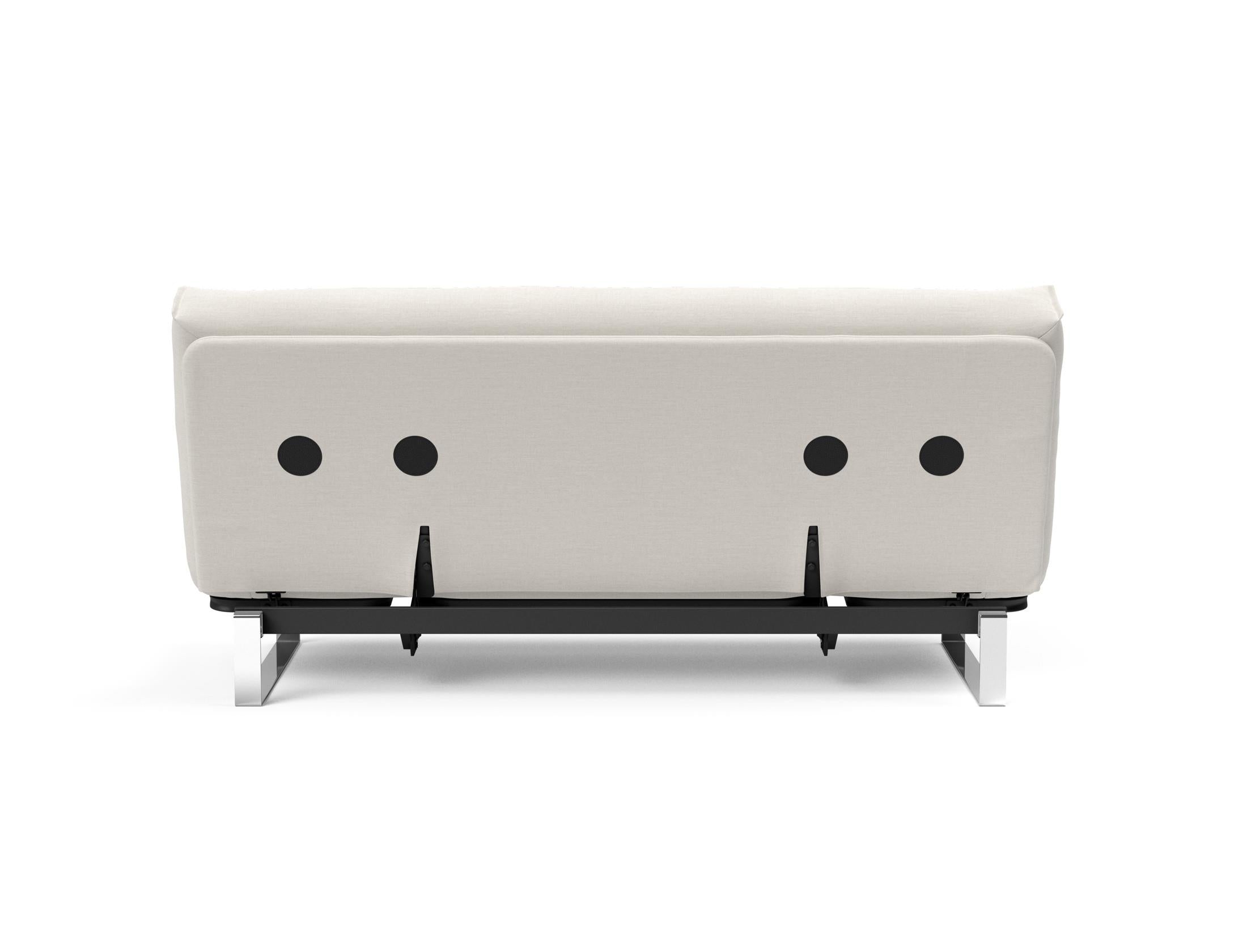 Erleben Sie das Minimum Bettsofa 140 Nordic Soft Spring von Innovation Living – eine perfekte Kombination aus modernem Stil und optimalem Schlafkomfort.