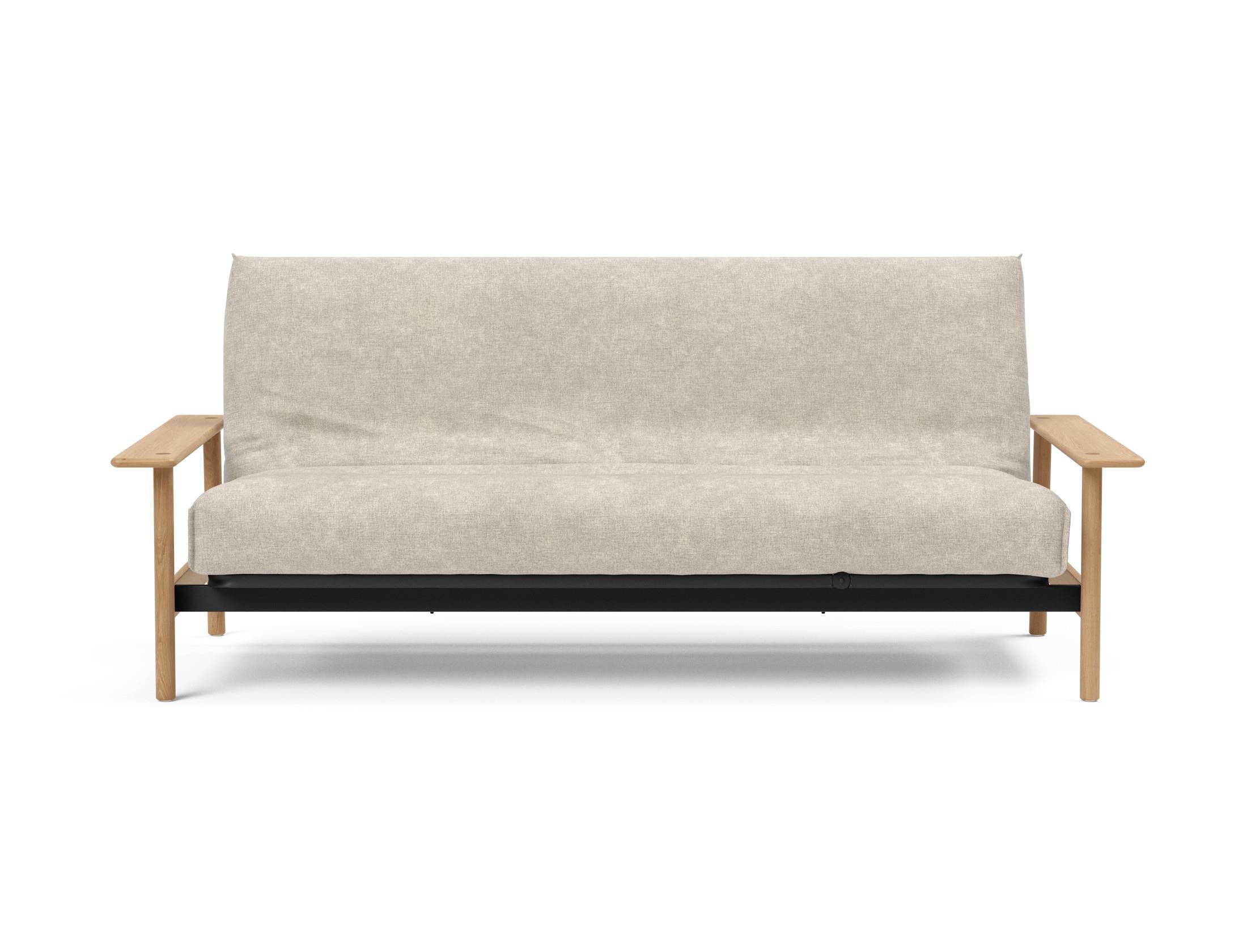 Entdecken Sie das Balder Bettsofa 140 Nordic Cover Soft Spring von Innovation Living – stilvolles Design trifft auf höchsten Schlafkomfort für Ihr Zuhause.