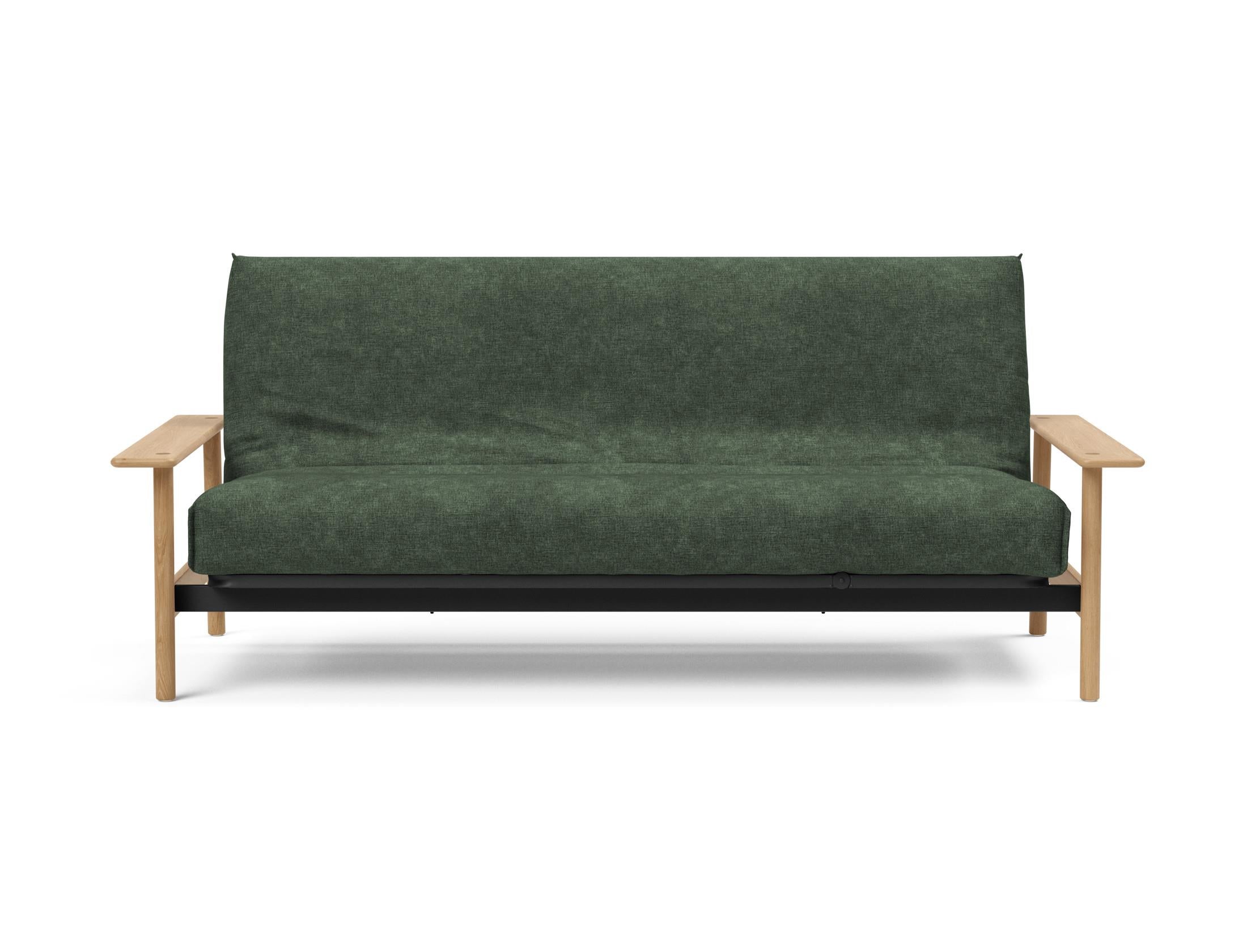 Entdecken Sie das Balder Bettsofa 140 Nordic Cover Soft Spring von Innovation Living – stilvolles Design trifft auf höchsten Schlafkomfort für Ihr Zuhause.