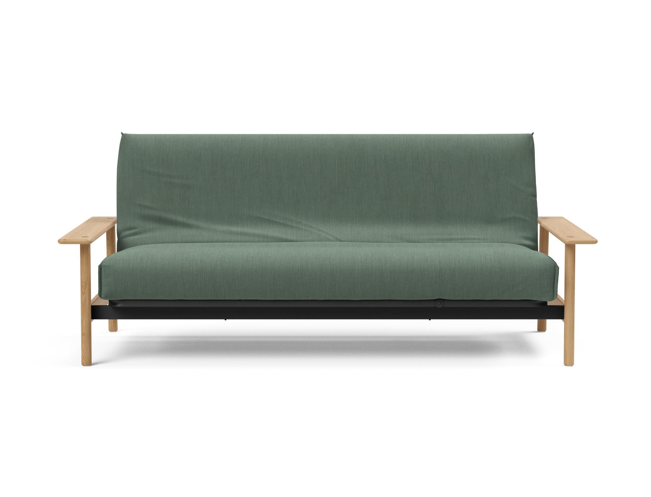 Modernes Balder Bettsofa 140 mit Nordic Cover, perfekt für stilvolle Wohnräume und vielseitige Nutzung als Schlafgelegenheit.