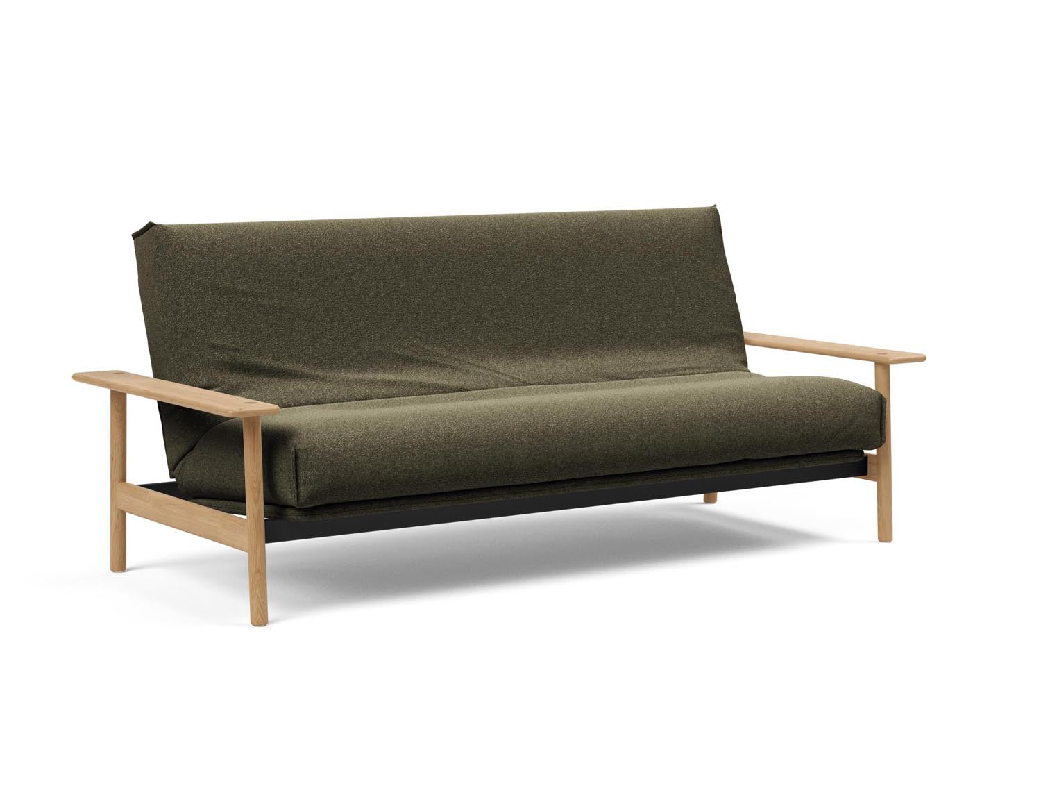 Erleben Sie das Balder Bettsofa 140 Nordic Cover Soft Spring von Innovation Living – eine perfekte Kombination aus modernem Stil und optimalem Schlafkomfort.